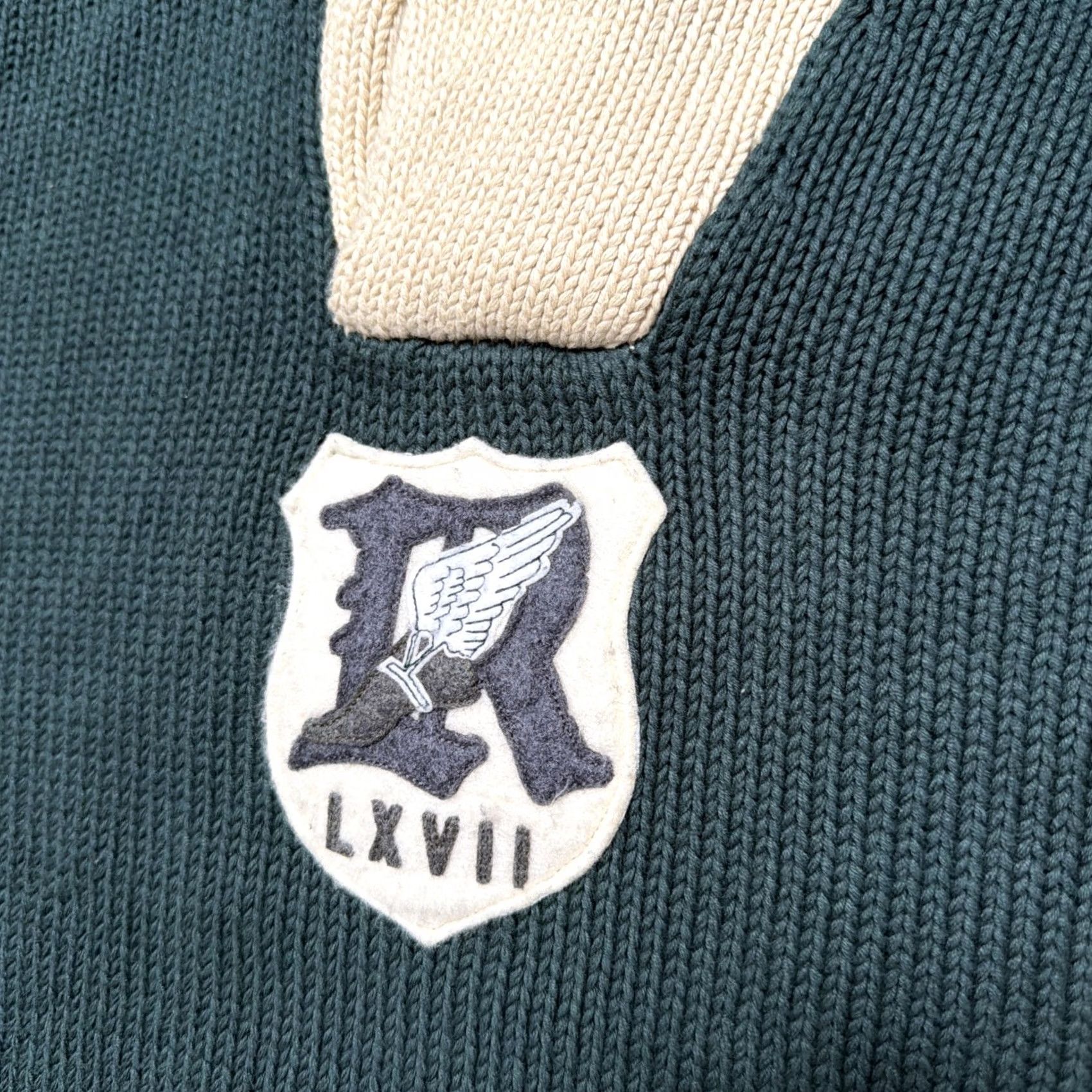 Polo Ralph Lauren Polo Ralph Lauren Knit Shawl Vintage College 1950s Style Sweater Shield P-Wing S Polo Ralph Lauren Shirt Adult Slim? Size US S / EU 44-46 / 1 - 6 Thumbnail