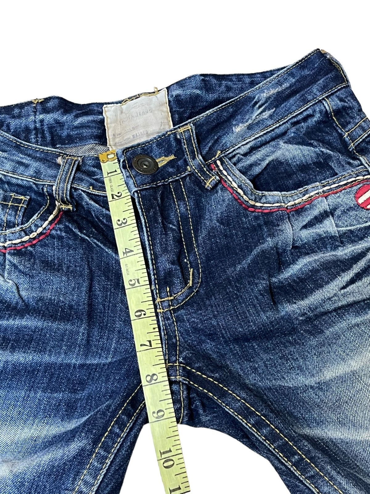 Japanese Brand JAPANESE CULT YOSHITOMO NARA LOLITA LOWRISE FLARE JEANS Size US 31 - 19 Thumbnail