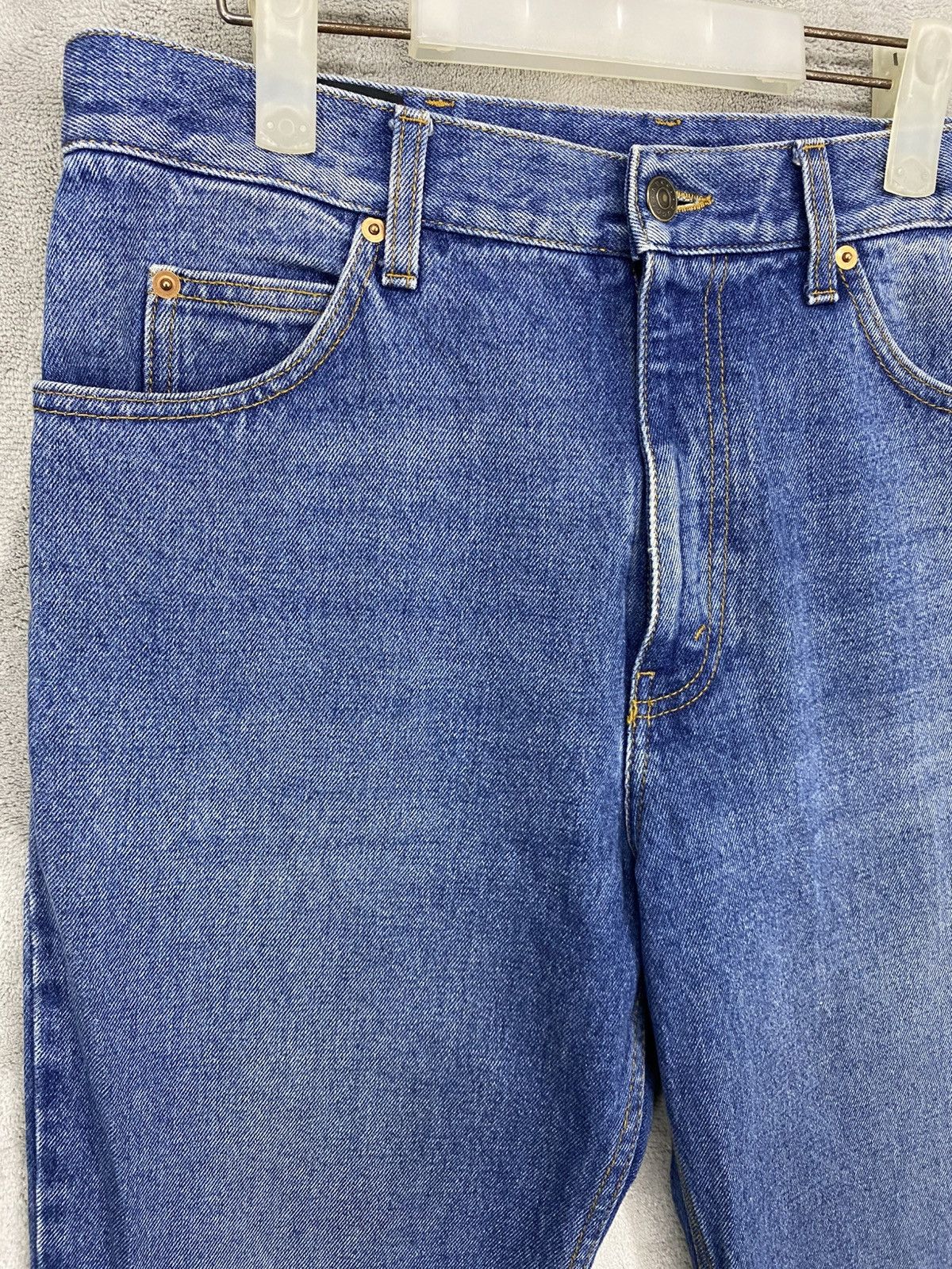 Gucci VINTAGE GUCCI COTTON BLUE JEANS GG WEB PATCH🔥 Size US 32 / EU 48 - 4 Thumbnail