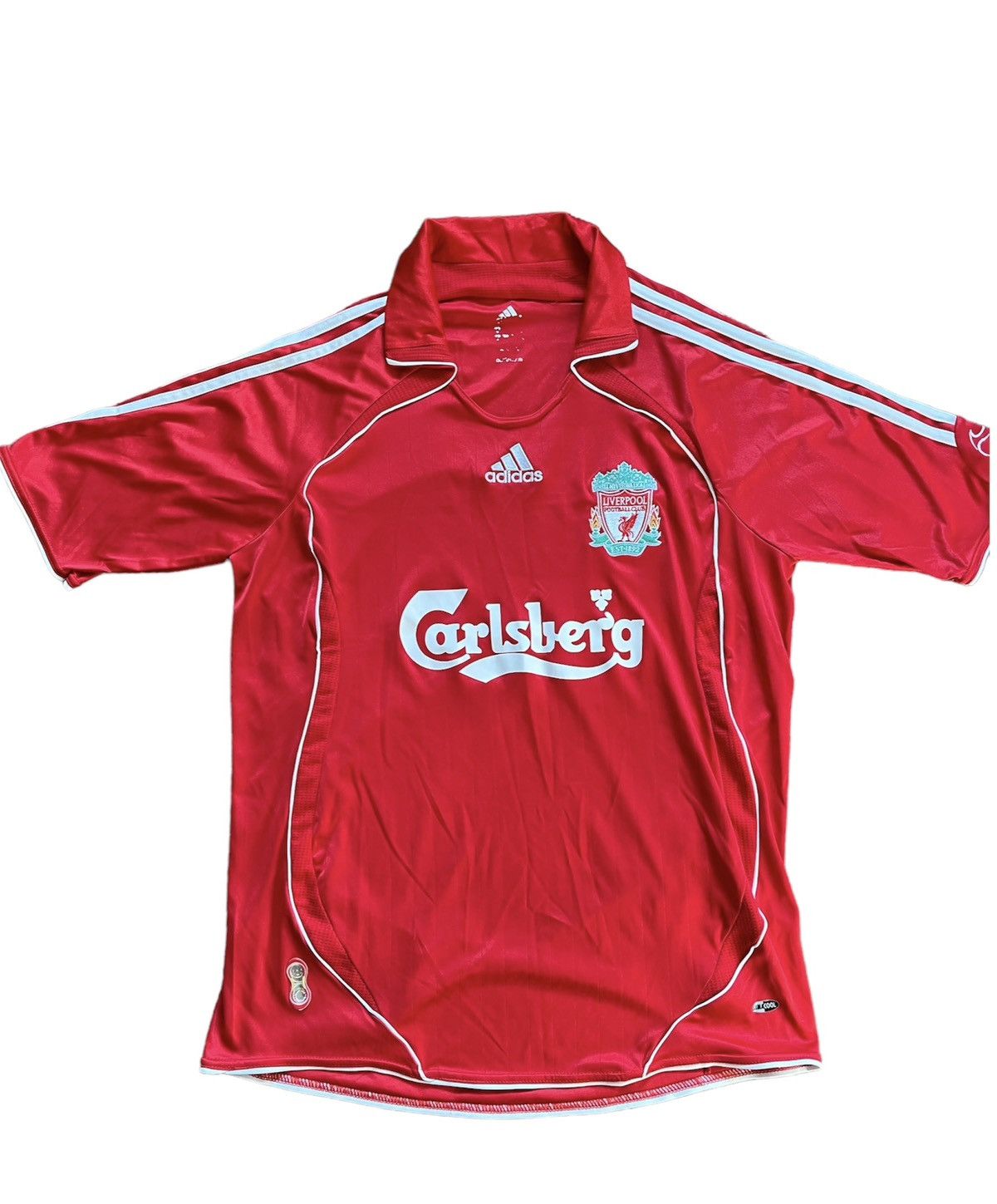 Vintage Liverpool adidas soccer jersey Size US L / EU 52-54 / 3 - 2 Thumbnail