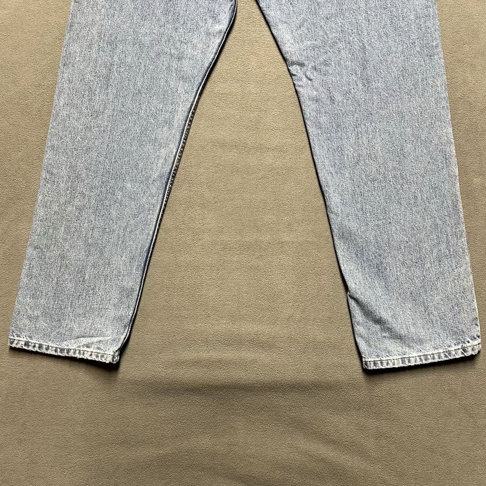 Polo Ralph Lauren VINTAGE Jeans Mens 36 Blue Ralph Lauren 36x32 36x31 Classic Relaxed Fit Tapered EUC Size US 36 / EU 52 - 6 Thumbnail