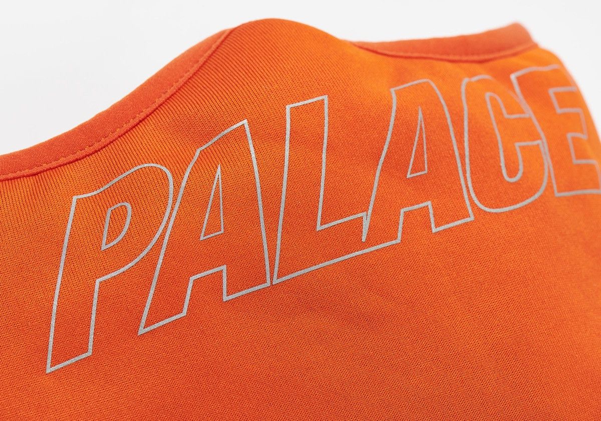 Palace × Polartec POLARTEC POWERSTRETCH FACE WARMER ORANGE Reflective Size ONE SIZE - 4 Thumbnail