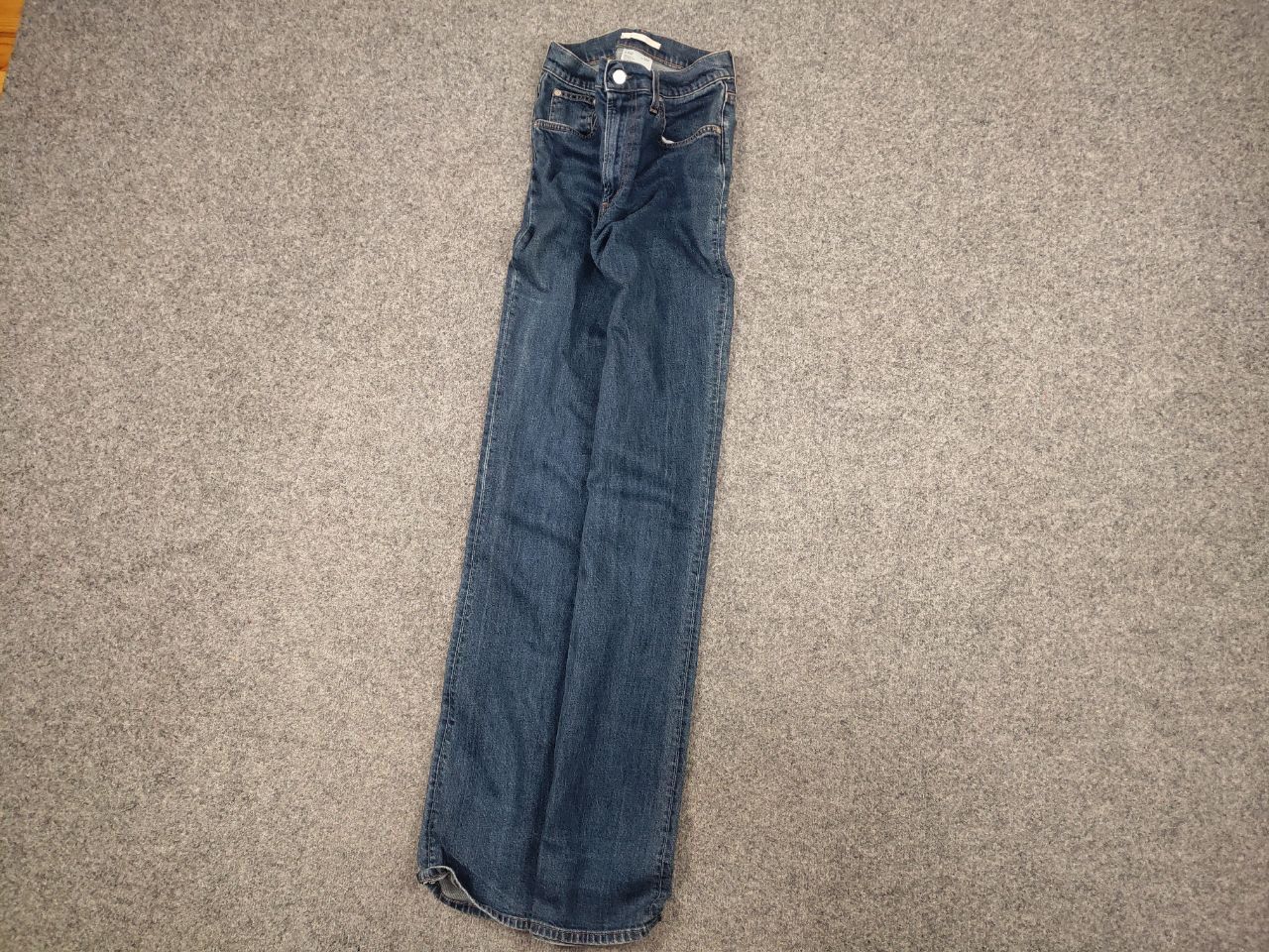 Helmut Lang Helmut Lang Jeans Femme Blue Straight Denim Boot Cut Unisex Size US 29 - 3 Thumbnail