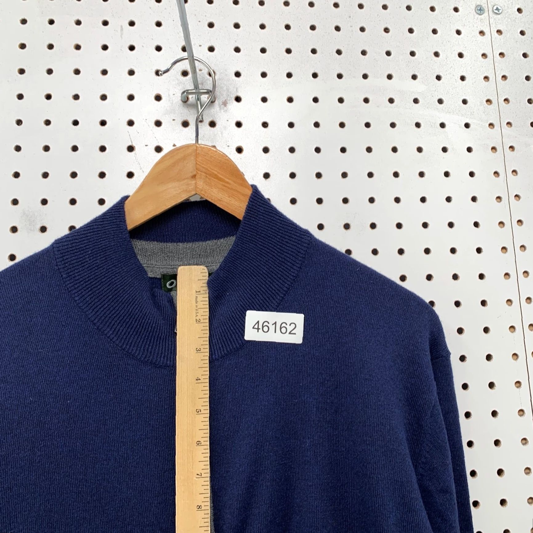 Orvis Orvis Silk Cashmere Sweater Mens Large Blue 1/4 Zip Light Weight Cotton Blend Shirt Pullover Casual Mens Size US L / EU 52-54 / 3 - 7 Thumbnail
