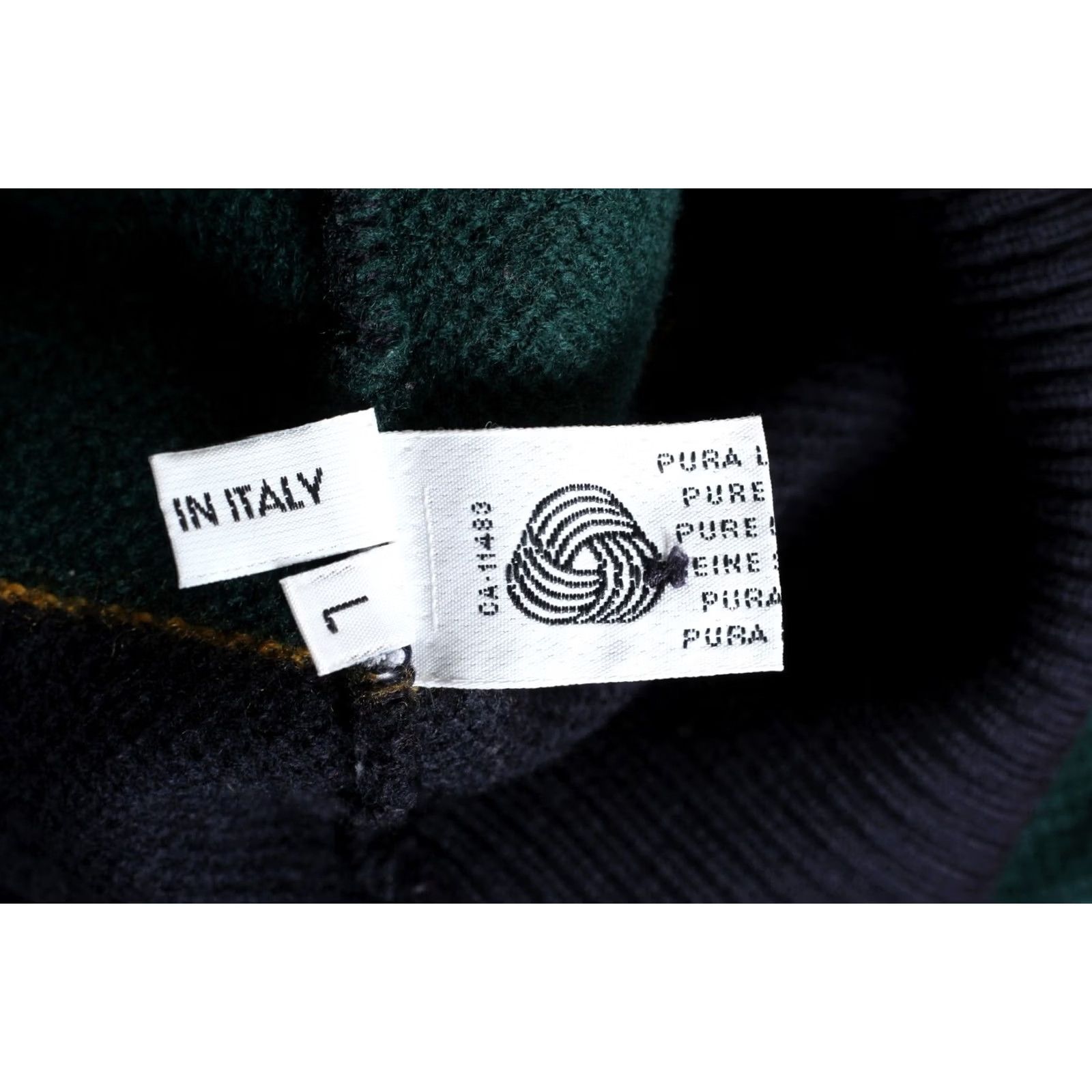 Paul & Shark PAUL & SHARK Yachting Vintage Wool Jumper Pullover Men L Multicoloured Knit Striped Collared Wool Classic Designer Vintage Mens Jump er Size US L / EU 52-54 / 3 - 7 Thumbnail
