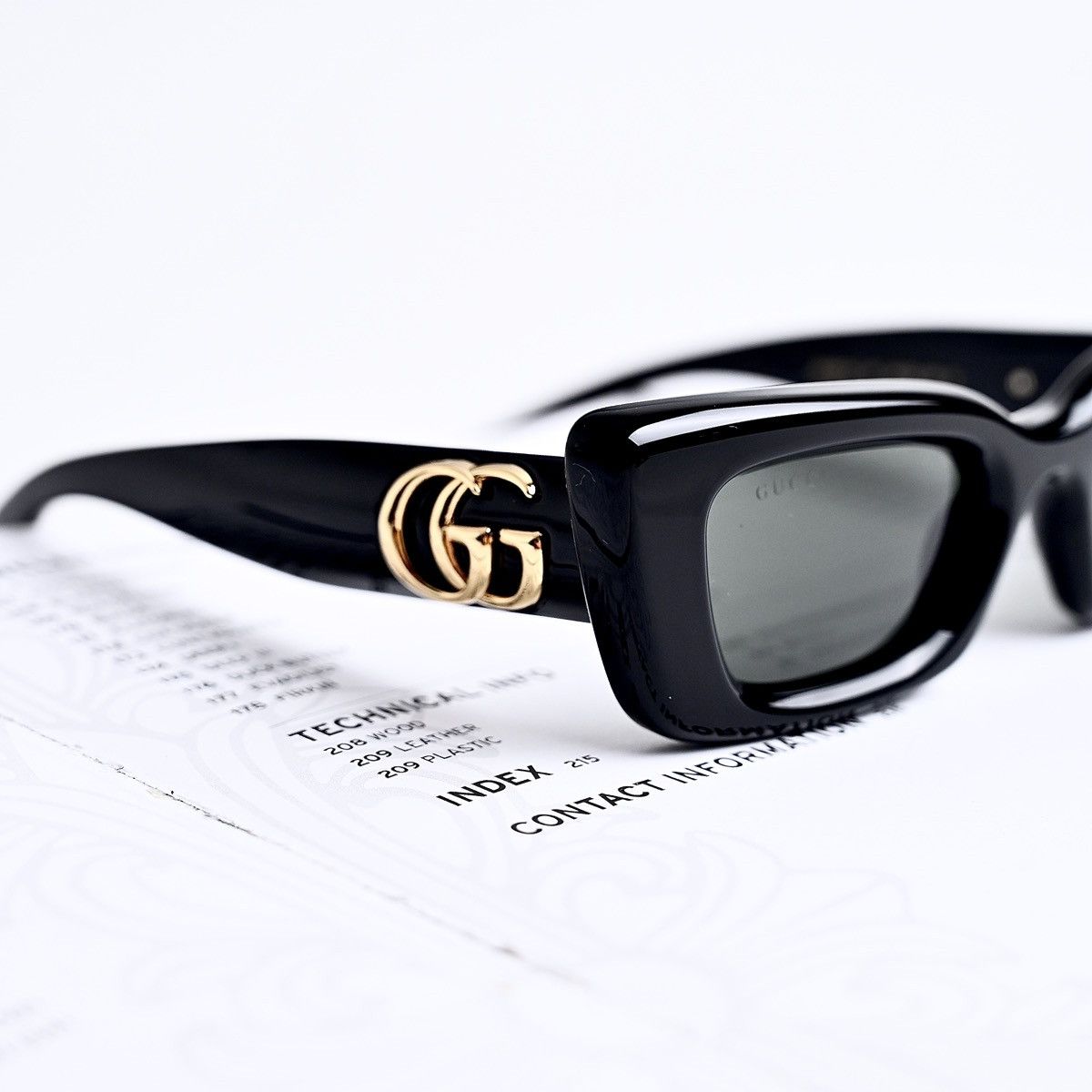 Gucci GUCCI GG1827S 001 SUNGLASSES Size ONE SIZE - 8 Thumbnail