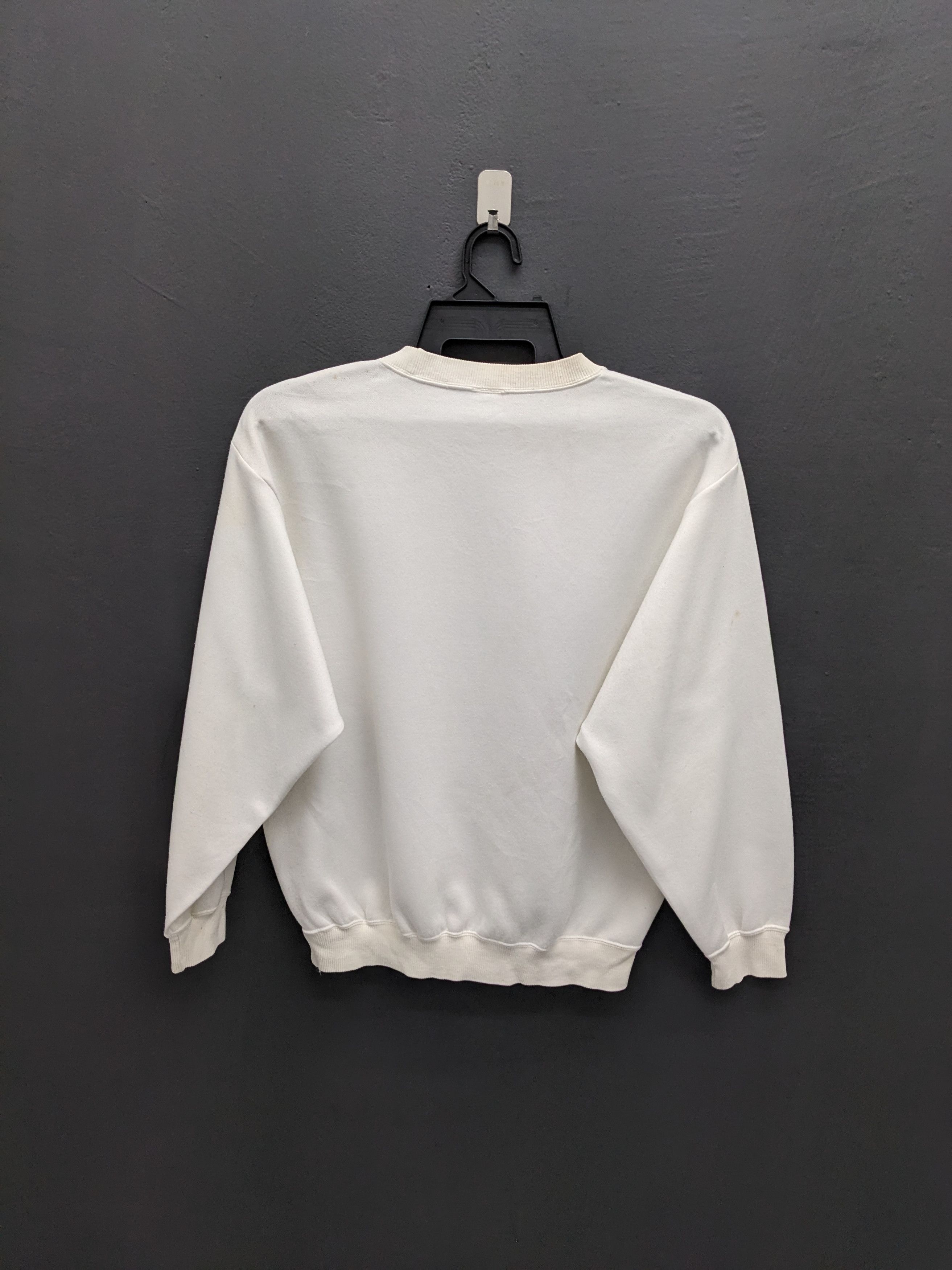 Mizuno Vintage Mizuno Super Star JASPO S White Crewneck Sweatshirt Size US S / EU 44-46 / 1 - 6 Thumbnail