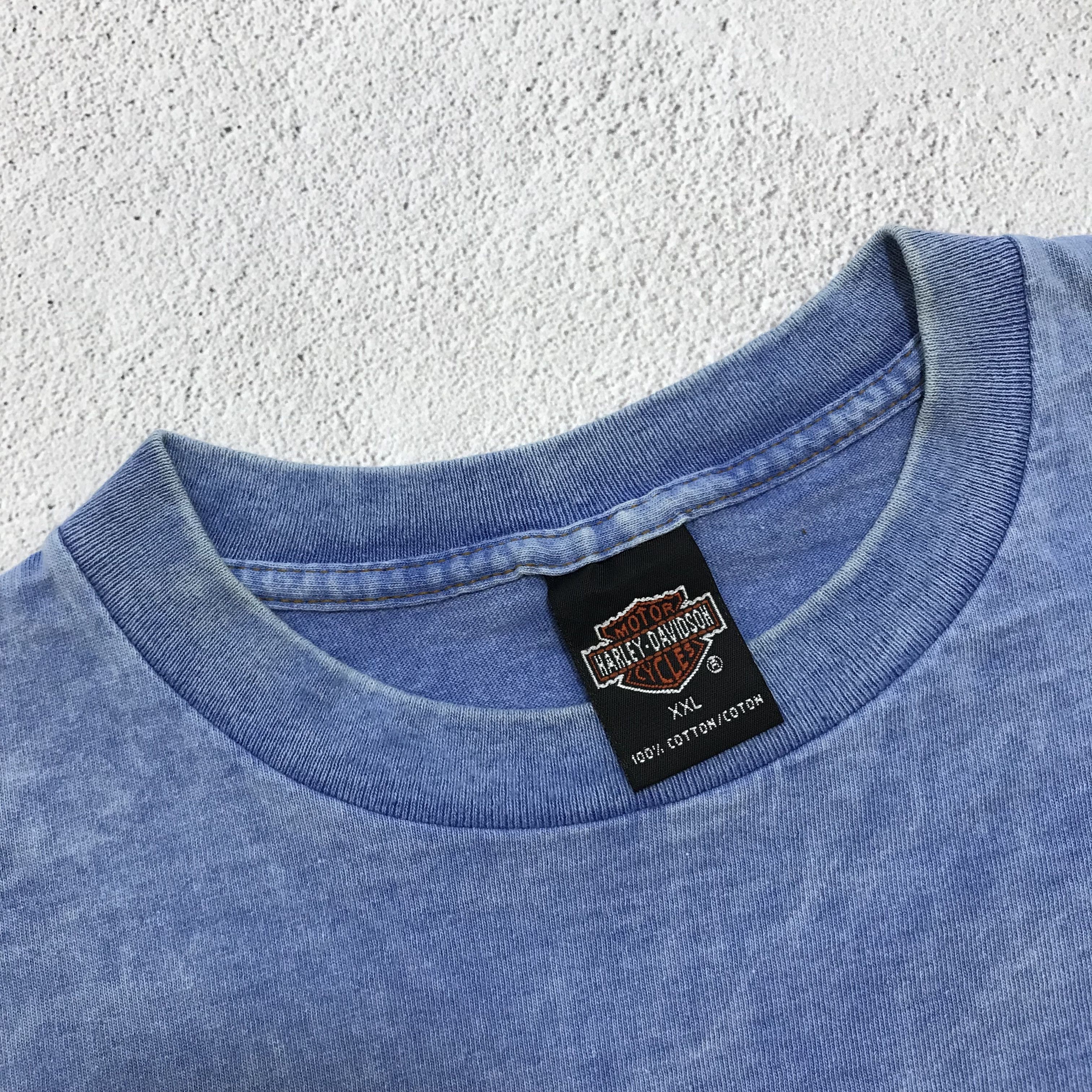 Harley Davidson HARLEY-DAVIDSON 1998 Autograph Willie G. Rare T-Shirt Tee Size US XXL / EU 58 / 5 - 5 Thumbnail