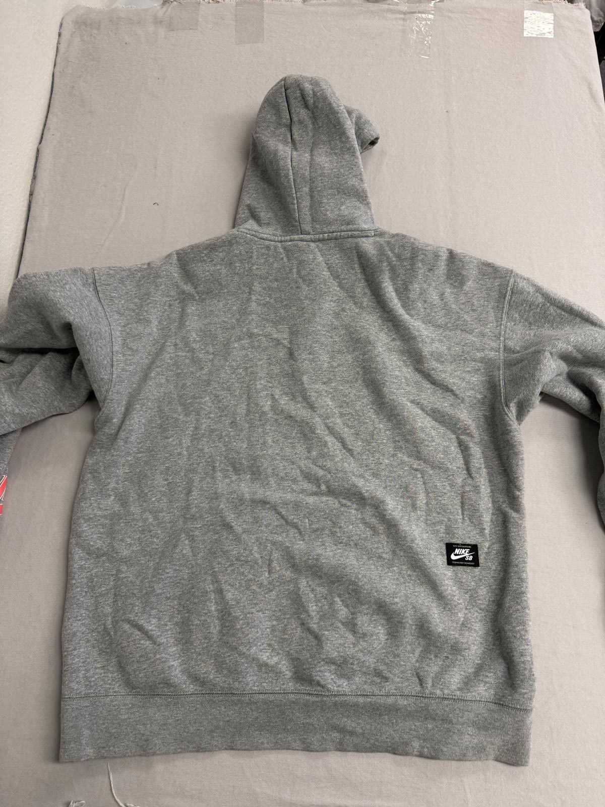 Nike Nike SB Hoodie - Nike Skateboarding Hoodie Gray pullover M Size US M / EU 48-50 / 2 - 2 Thumbnail