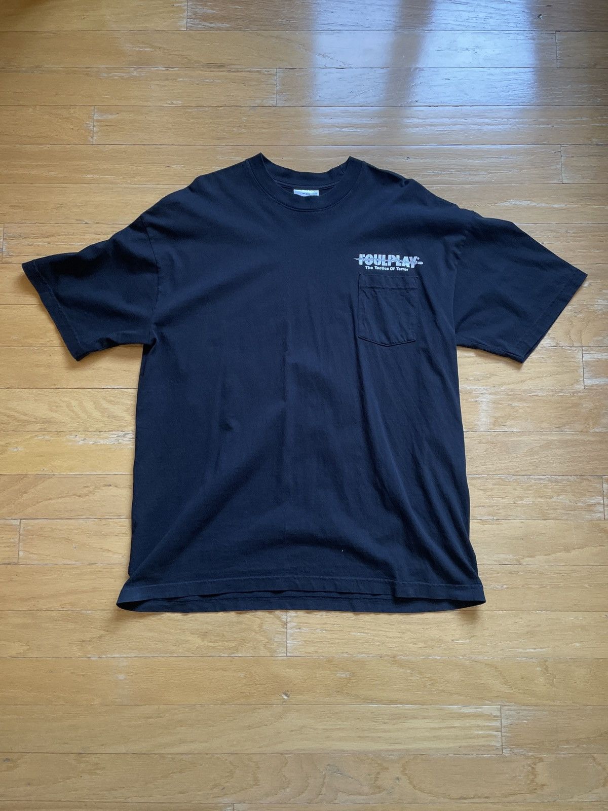 Foulplay Company Foulplay Black Pocket Tee Size US XL / EU 56 / 4 - 1 Thumbnail