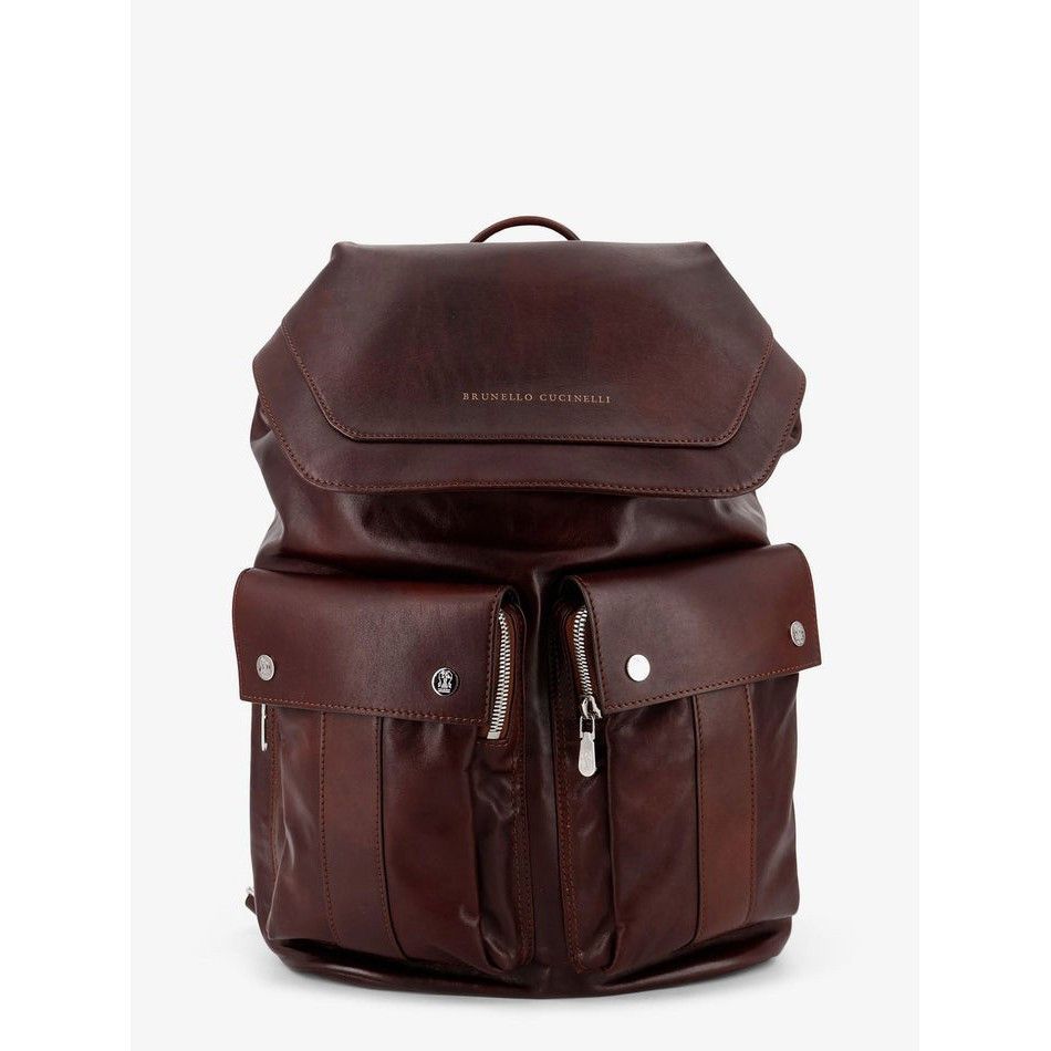 Brunello Cucinelli BRUNELLO CUCINELLI $5950 Rust Brown Backpack New & Authentic Size ONE SIZE - 1 Thumbnail
