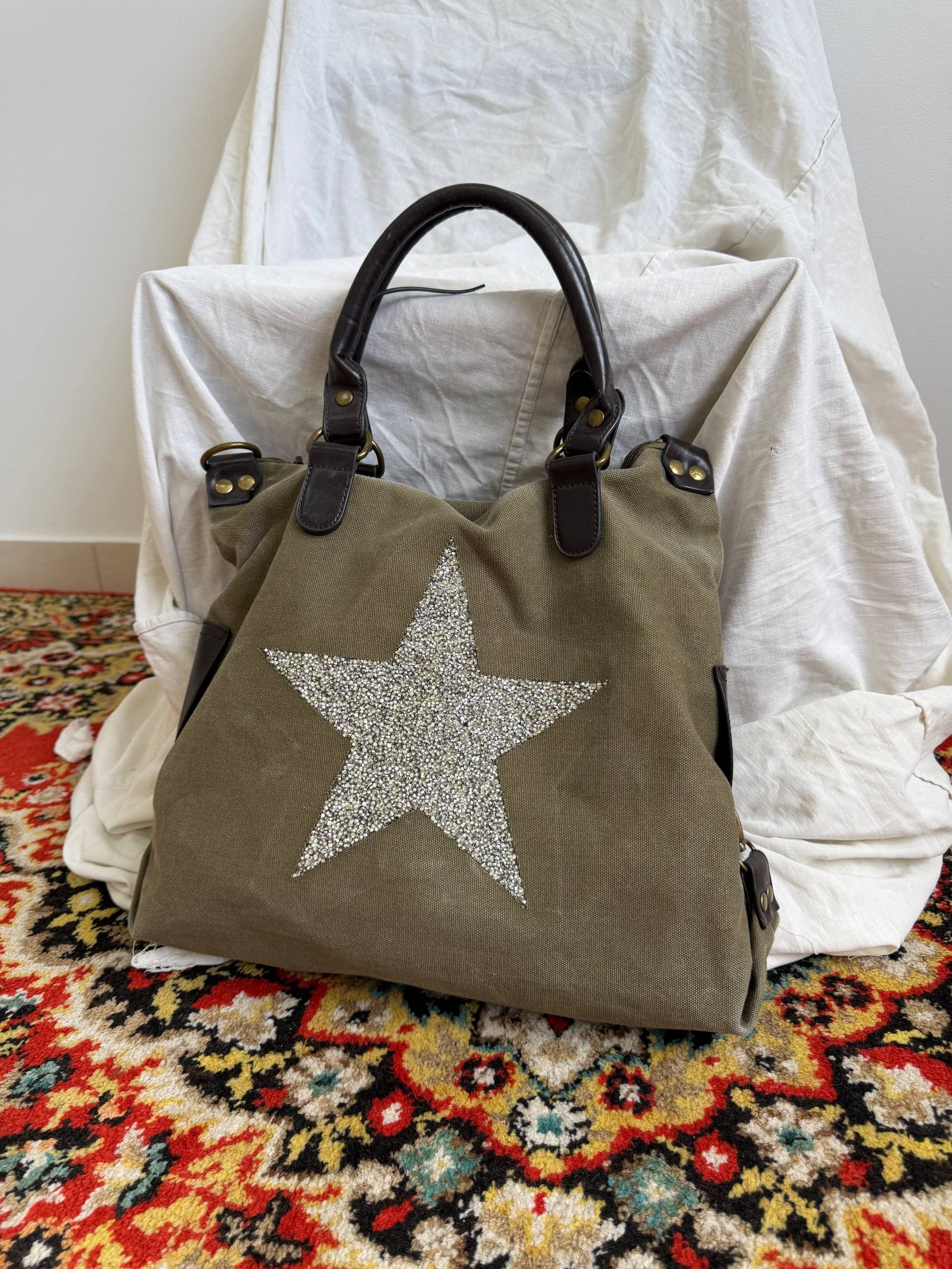 If Six Was Nine Avant-Garde Opium Gothic Y2K Juicy Couture Style BAG Size ONE SIZE - 3 Thumbnail