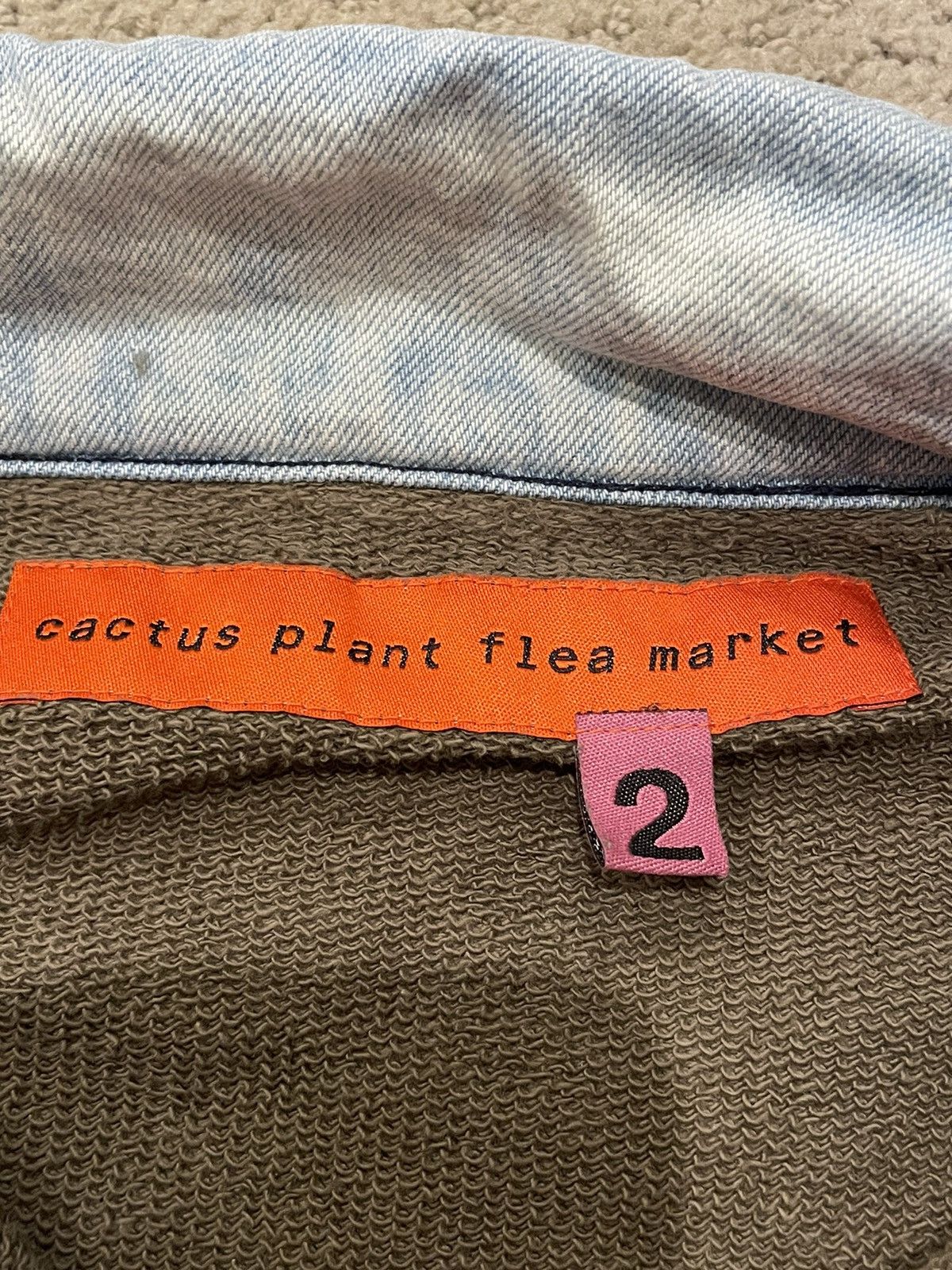 Cactus Plant Flea Market Cactus Plant Flea Market “Green Flash” Quarter Zip Olive Size US M / EU 48-50 / 2 - 4 Thumbnail