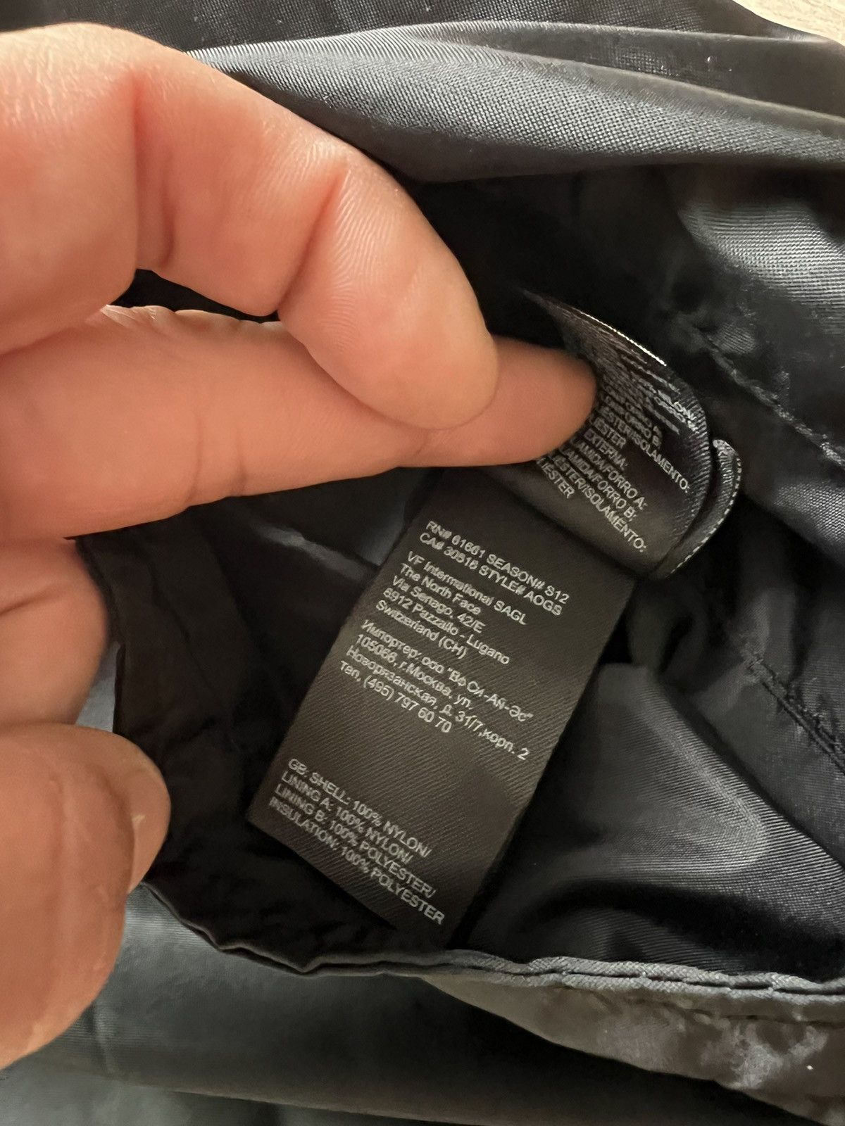 The North Face Vintage The North Face Shell Jacket Reversible S12 Black Size US XL / EU 56 / 4 - 13 Thumbnail