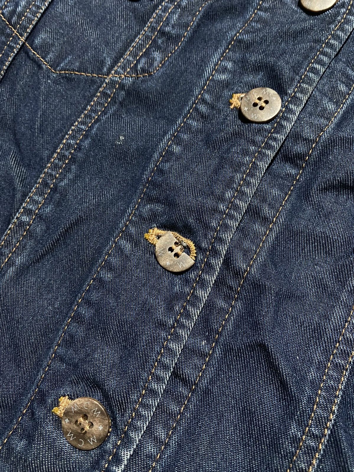If Six Was Nine × Le Grande Bleu (L.G.B.) ❤️‍🔥MCM vintage jeans jacket❤️‍🔥 Size M / US 6-8 / IT 42-44 - 4 Thumbnail