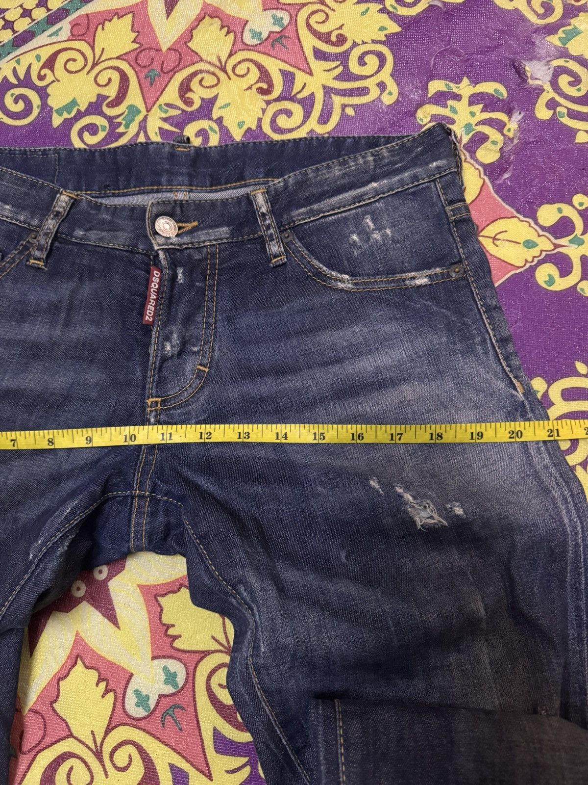 Dsquared2 Dsquared2 skiny jeans Size US 33 - 13 Thumbnail