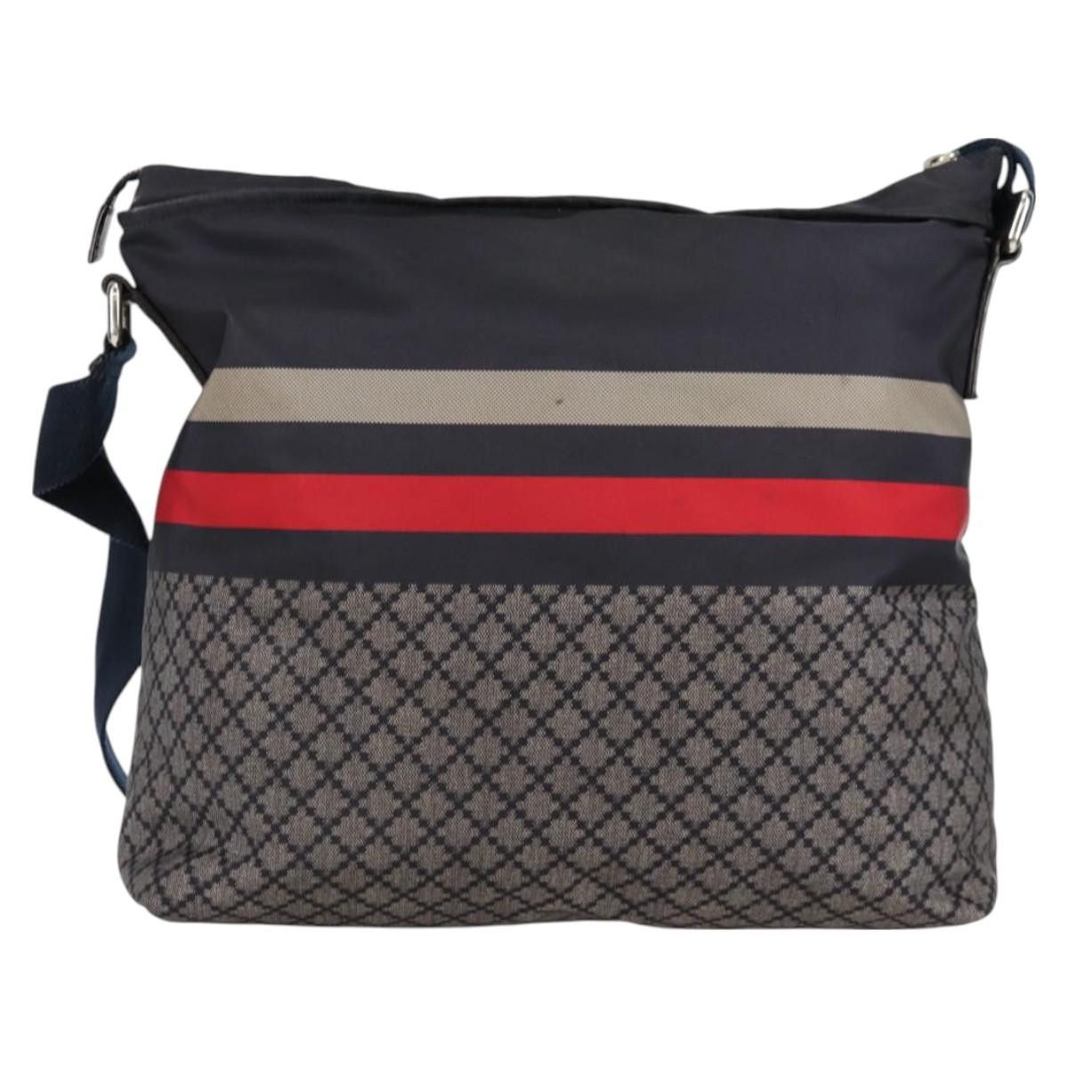 Gucci GUCCI Shoulder Bag Nylon Navy Silver Size ONE SIZE - 3 Thumbnail
