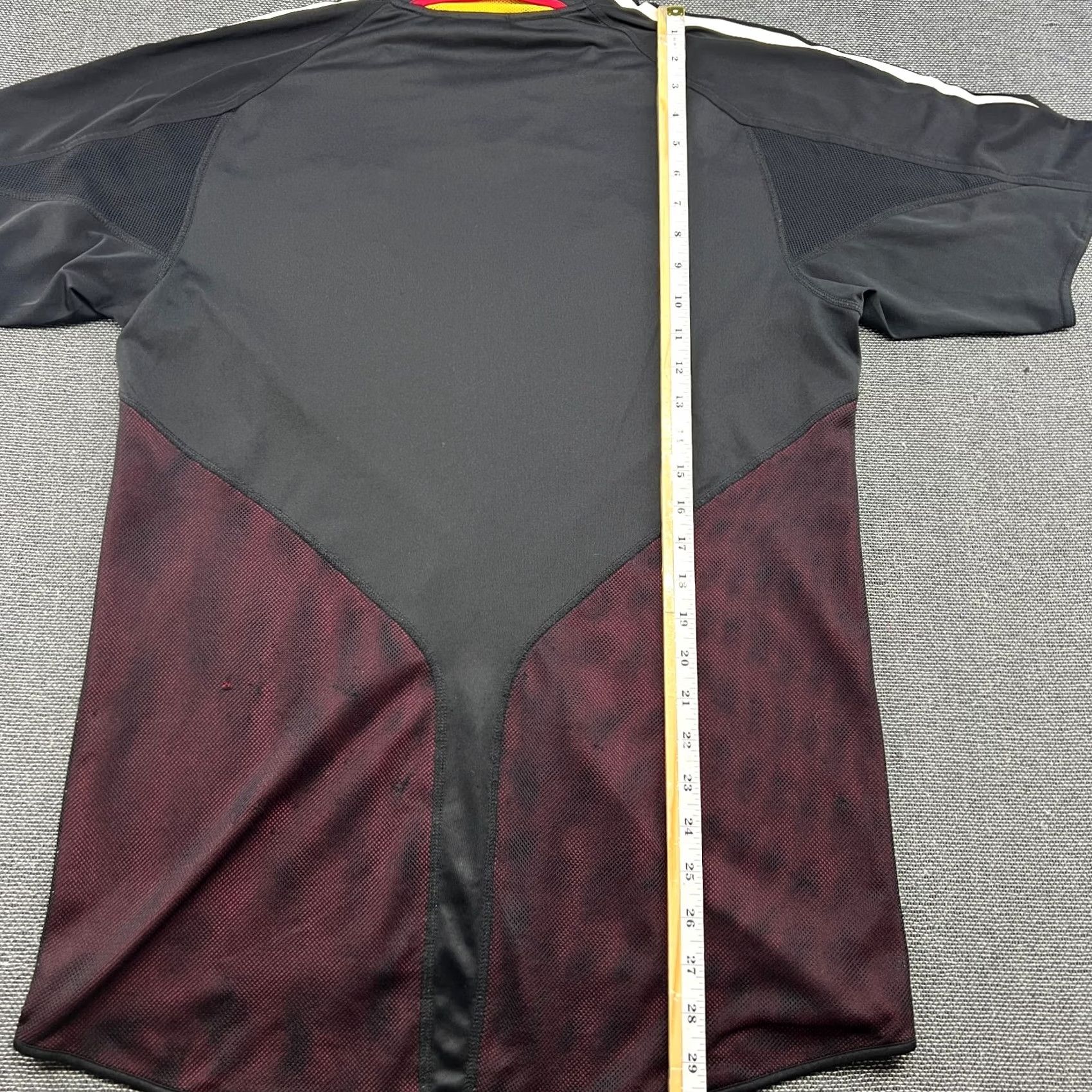 Adidas adidas Germany Away Mens Football Jersey Shirt M Black 100% Polyester Moisture Wicking Quick Dry Camiseta Sports Football Mens Size US M / EU 48-50 / 2 - 7 Thumbnail