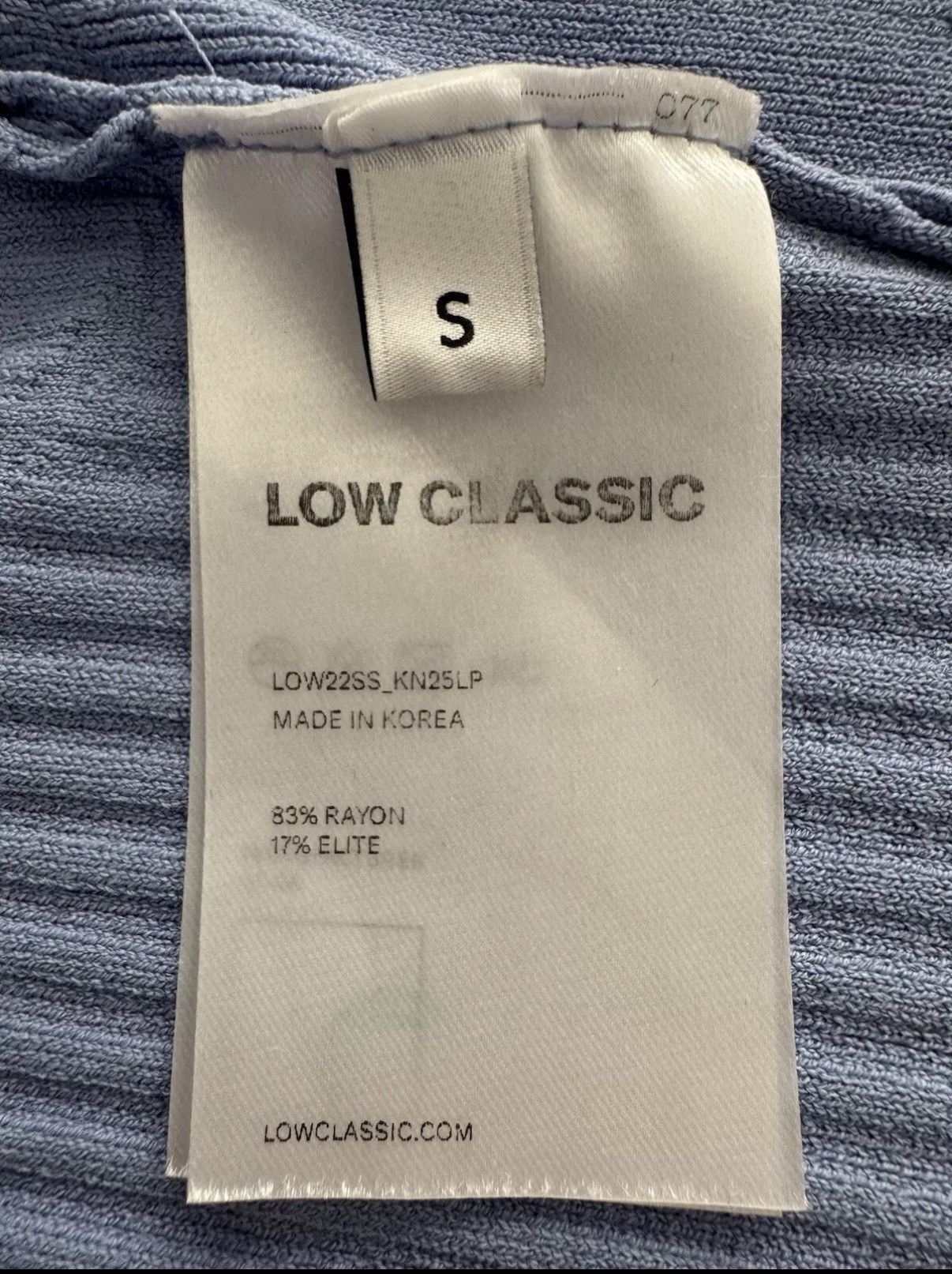 LOW CLASSIC Ribbed Knit Cardigan Size S / US 4 / IT 40 - 8 Thumbnail
