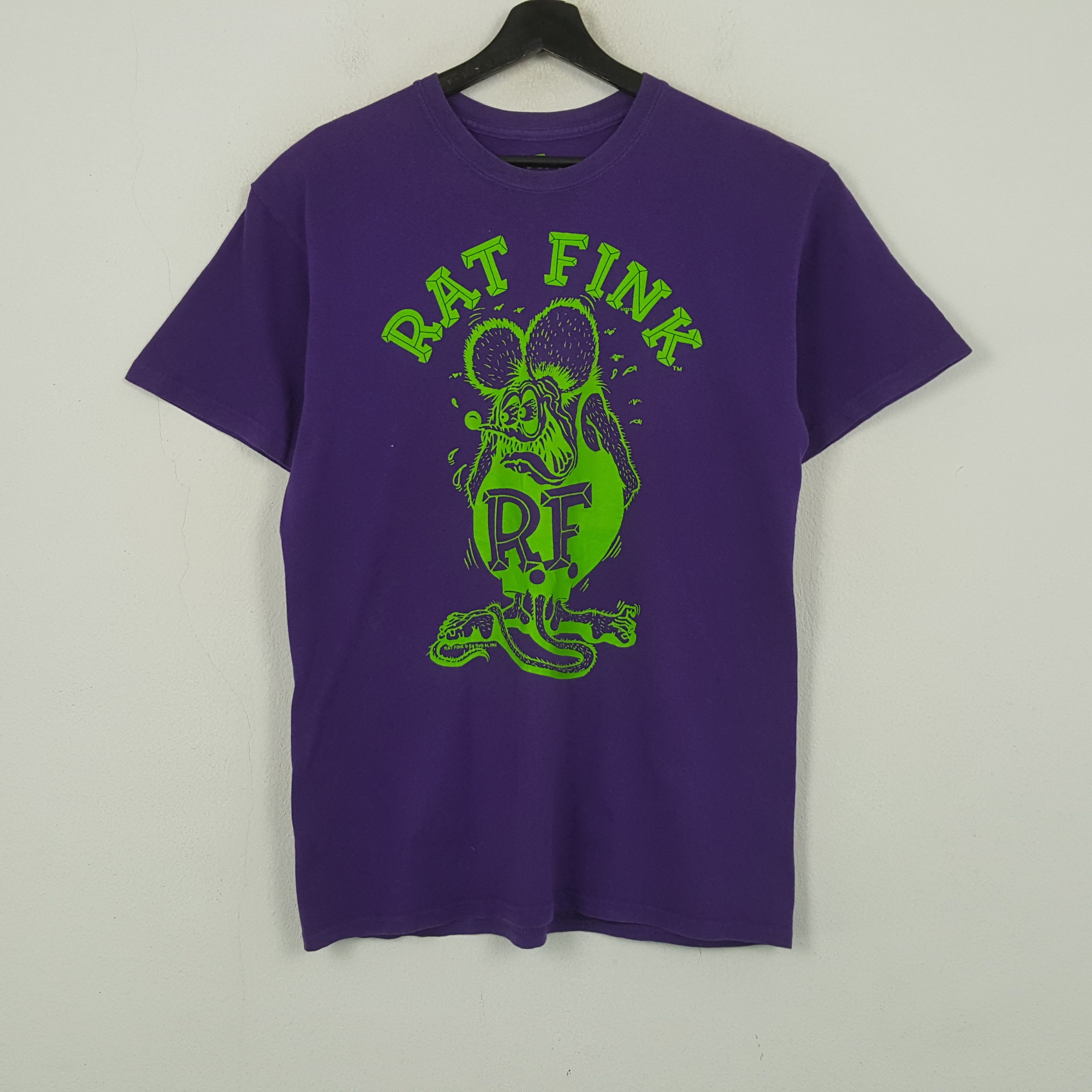 Vintage Rat Fink Band Tshirt RR24 Size US M / EU 48-50 / 2 - 1 Thumbnail