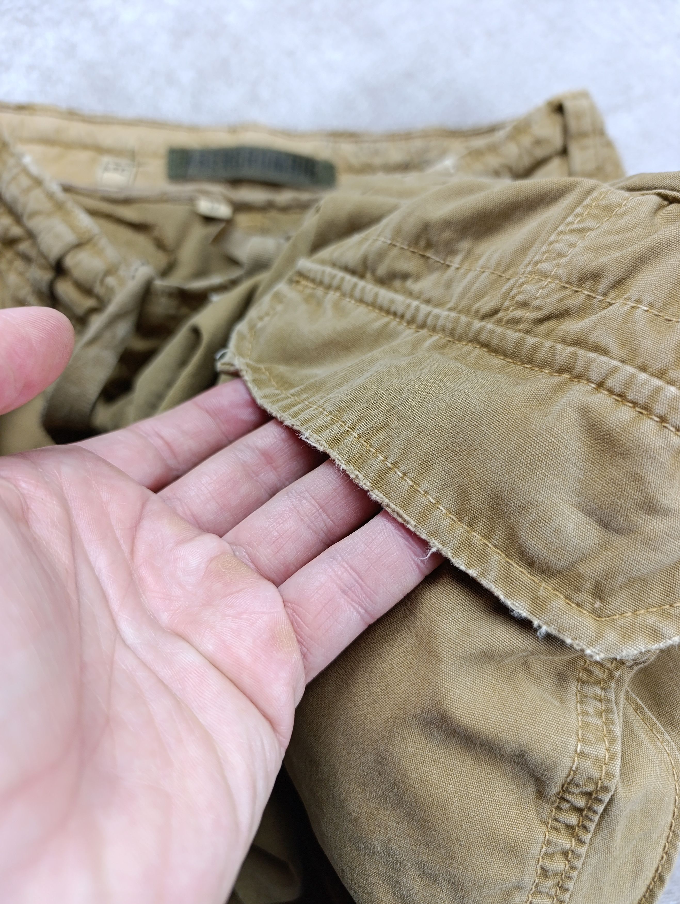 Abercrombie & Fitch ABERCROMBIE & FITCH A6509 PARACHUTE CARGO MULTIPOCKET PANTS Size US 32 / EU 48 - 13 Thumbnail