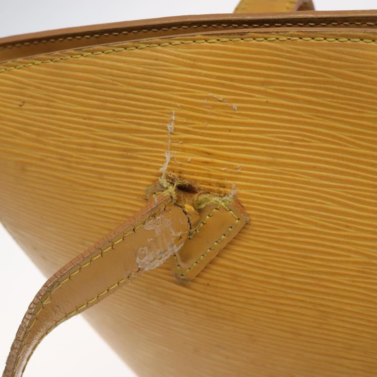 Louis Vuitton LOUIS VUITTON Epi Saint Jacques Hand Bag Yellow M52279 Size ONE SIZE - 9 Thumbnail