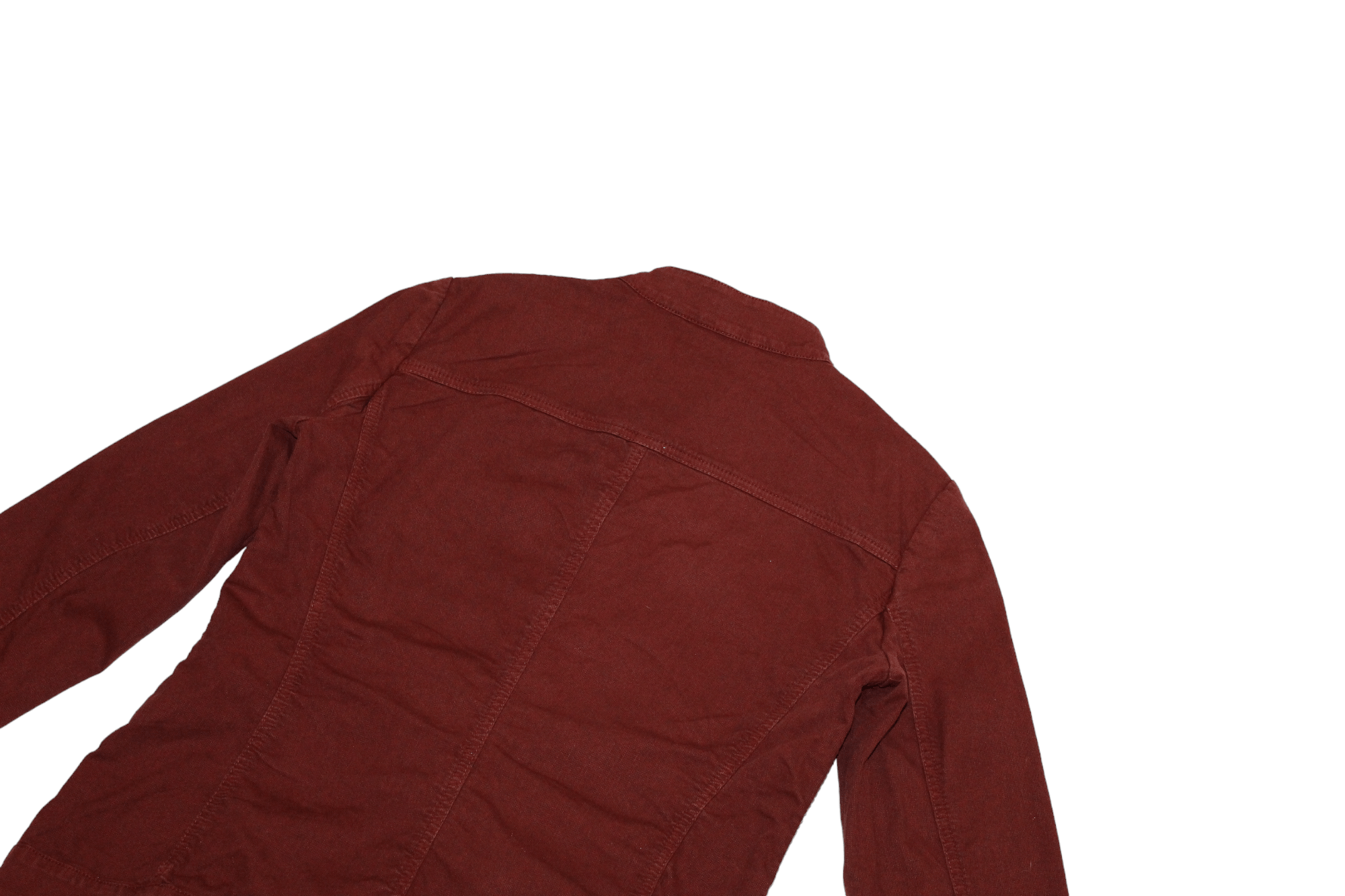 Barena Venezia Romito manifatture buttons up grandad-colllar twill jacket Size US XS / EU 42 / 0 - 8 Thumbnail