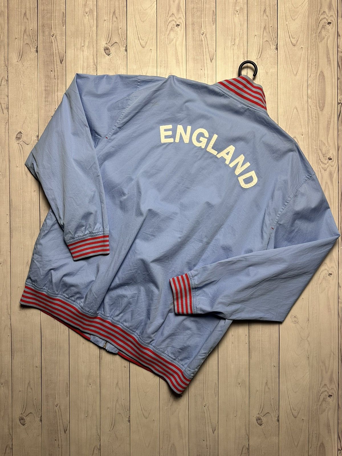 Umbro × Vintage Vintage Umbro England soccer jacket bomber size XXL blue Size US XXL / EU 58 / 5 - 2 Thumbnail
