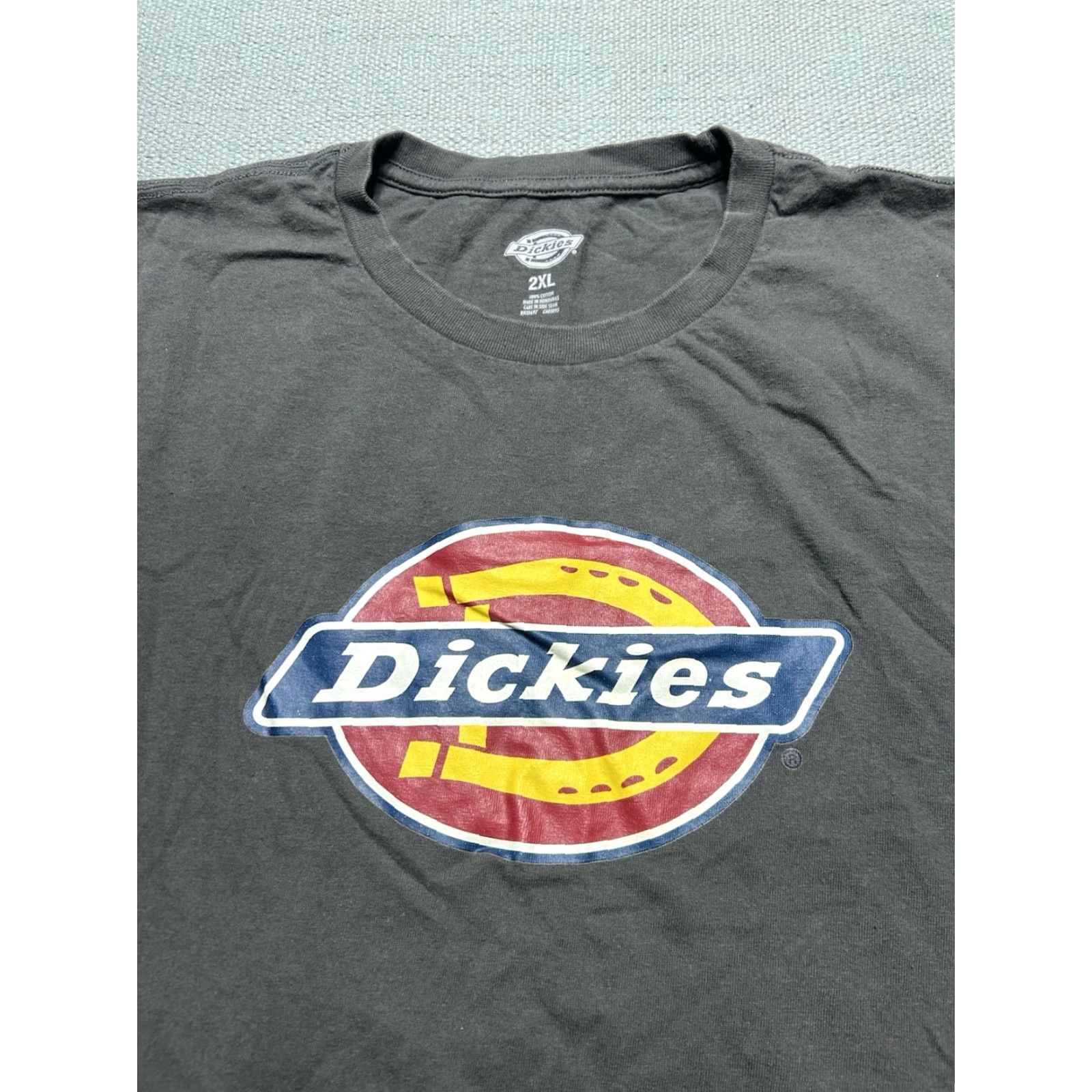 Dickies Dickies long sleeve graphic t shirt logo gray cotton men’s XXL Size US XXL / EU 58 / 5 - 2 Thumbnail