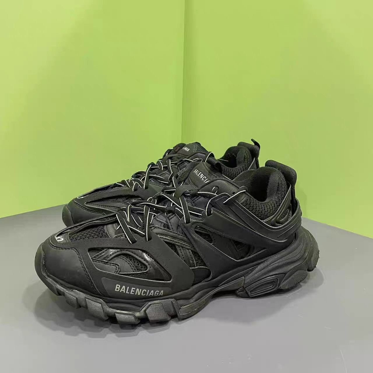 Balenciaga Black Hitop Sneakers Size 9 Size US 9 / EU 42 - 1 Thumbnail