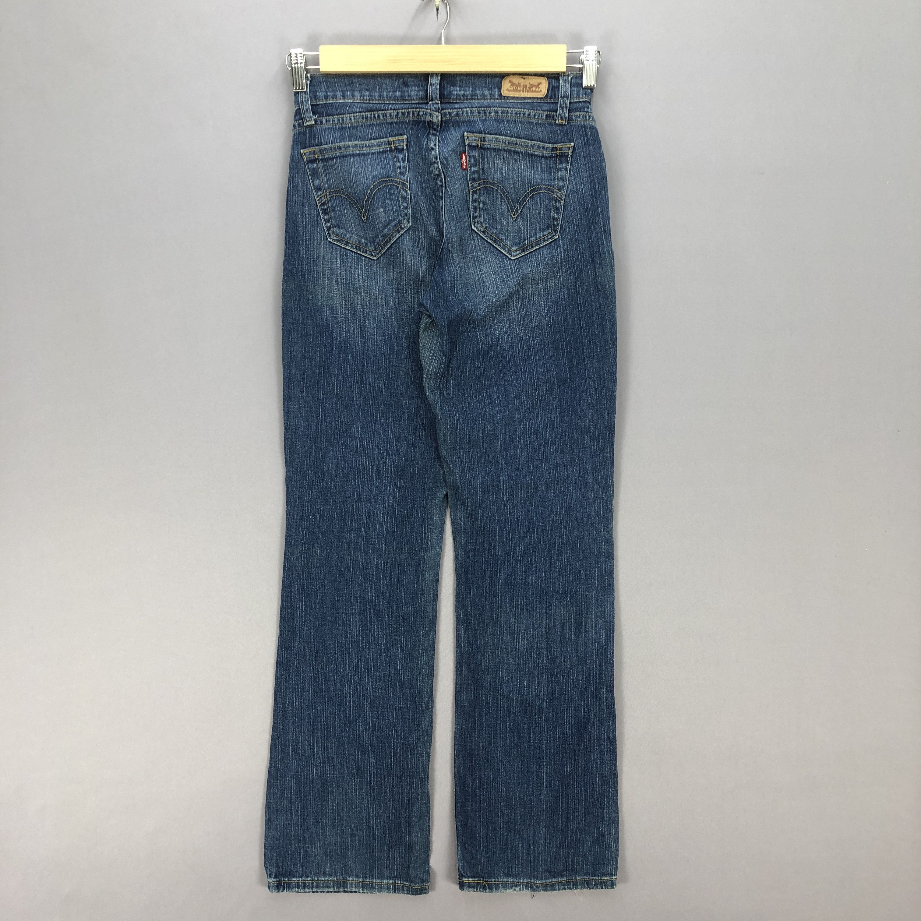 Levi's Vintage Levis Curvy Boot Cut Jeans Flare Bell Bottom Denim Size 28" / US 6 / IT 42 - 2 Thumbnail