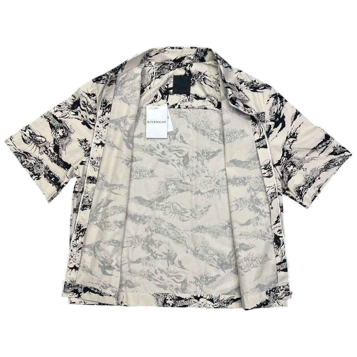 Givenchy GIVENCHY 2021SS MMW Tiger Camo Tattoo S/S Shirts Size US XS / EU 42 / 0 - 6 Thumbnail