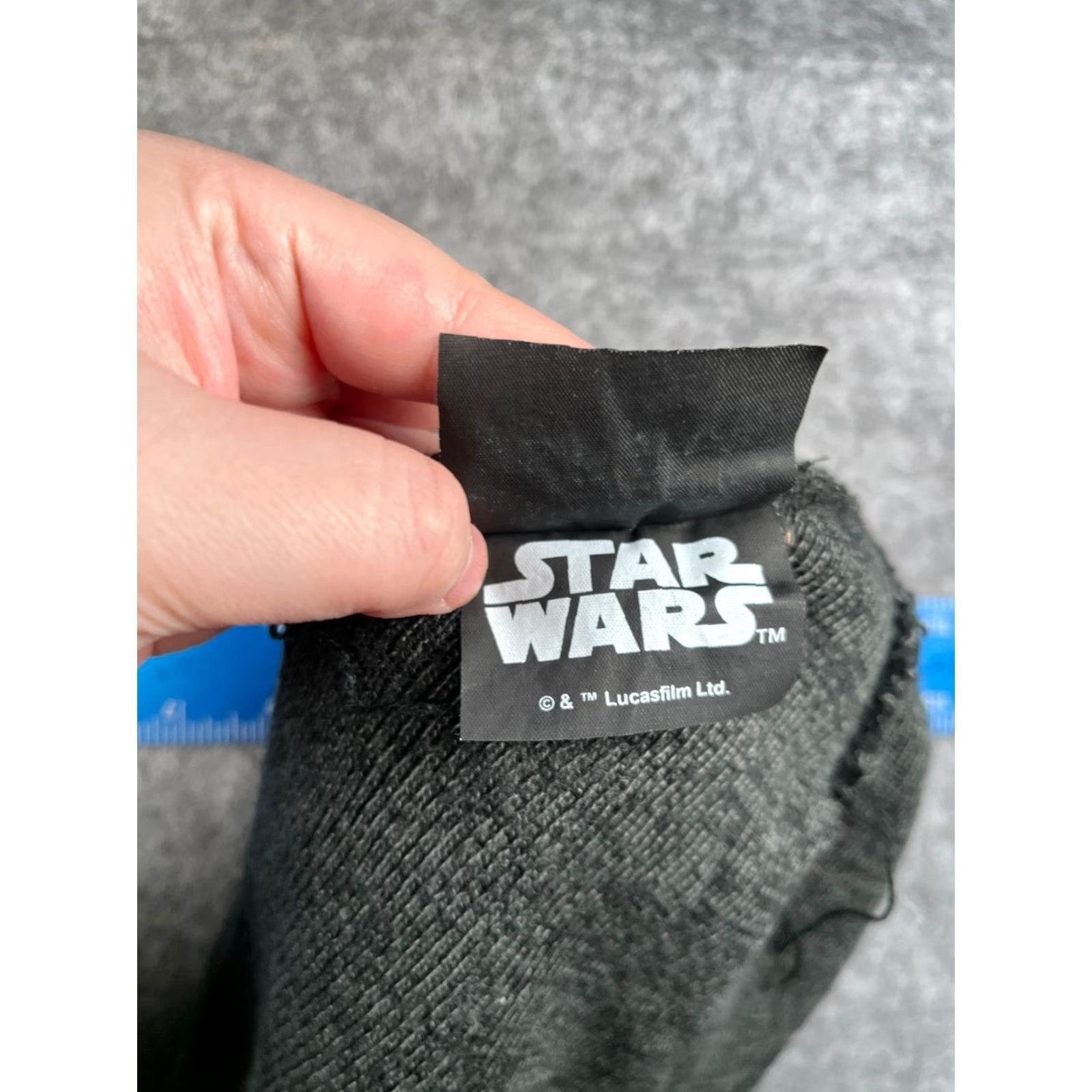 Star Wars Sith Eternal Crest Star Wars Beanie Toque Adult One Size Gray Knit 100% Arylic Star Wars Beanie Hat Men One Size Gray Knit Size ONE SIZE - 8 Thumbnail
