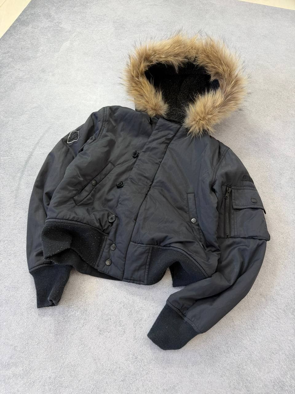 Japanese Brand Avant-Garde Hysteric Glamour Style Cropped Fur Jacket Y2K Size US S / EU 44-46 / 1 - 13 Thumbnail