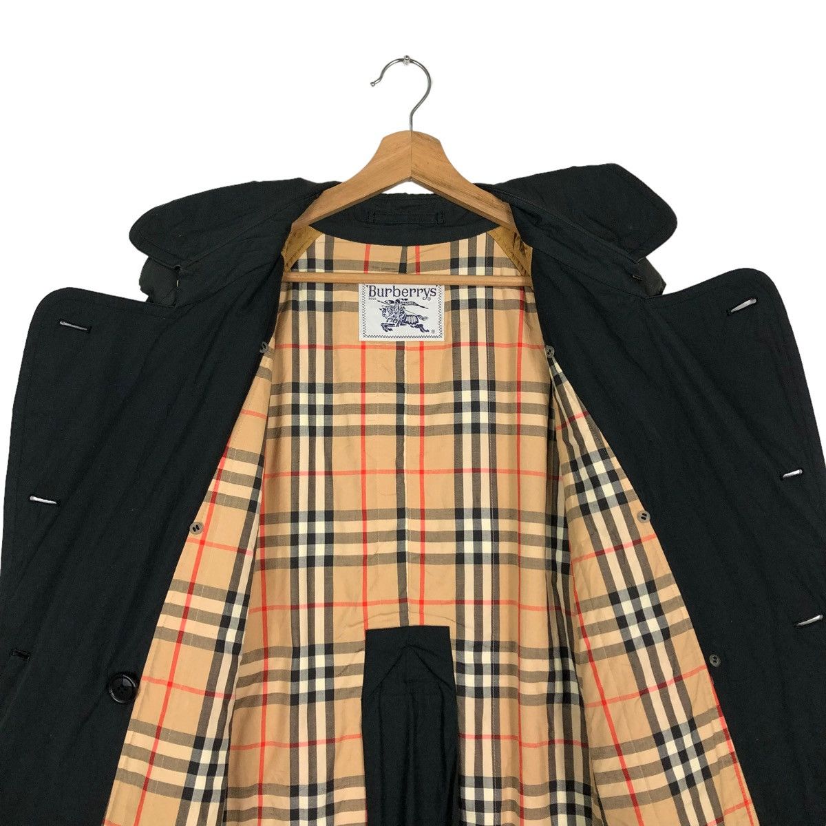 Burberry 🔥Bondage Design Sun Faded Long Trench Coats Burberrys Size US M / EU 48-50 / 2 - 10 Thumbnail