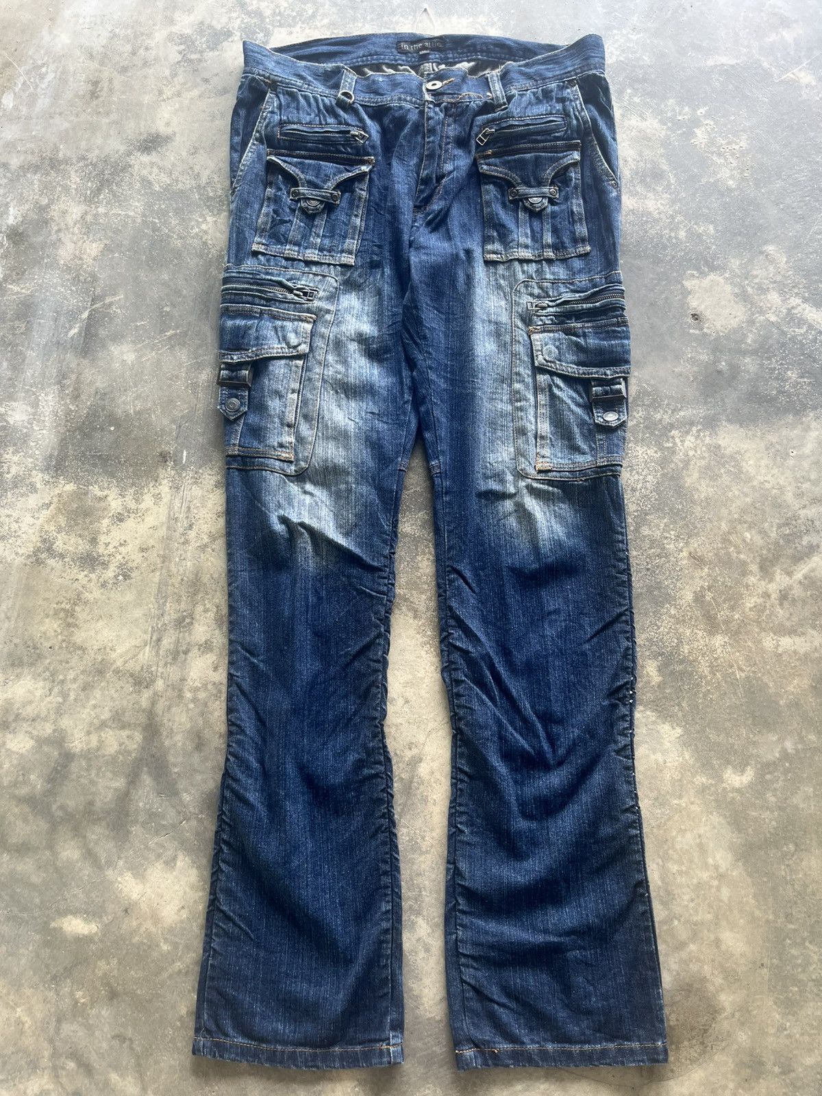 パンツ Tornado Mart Gimmick Coated Denim Cargo パンツ Tornado Mart Gimmick Coated Cargo Denim Tornado Mart