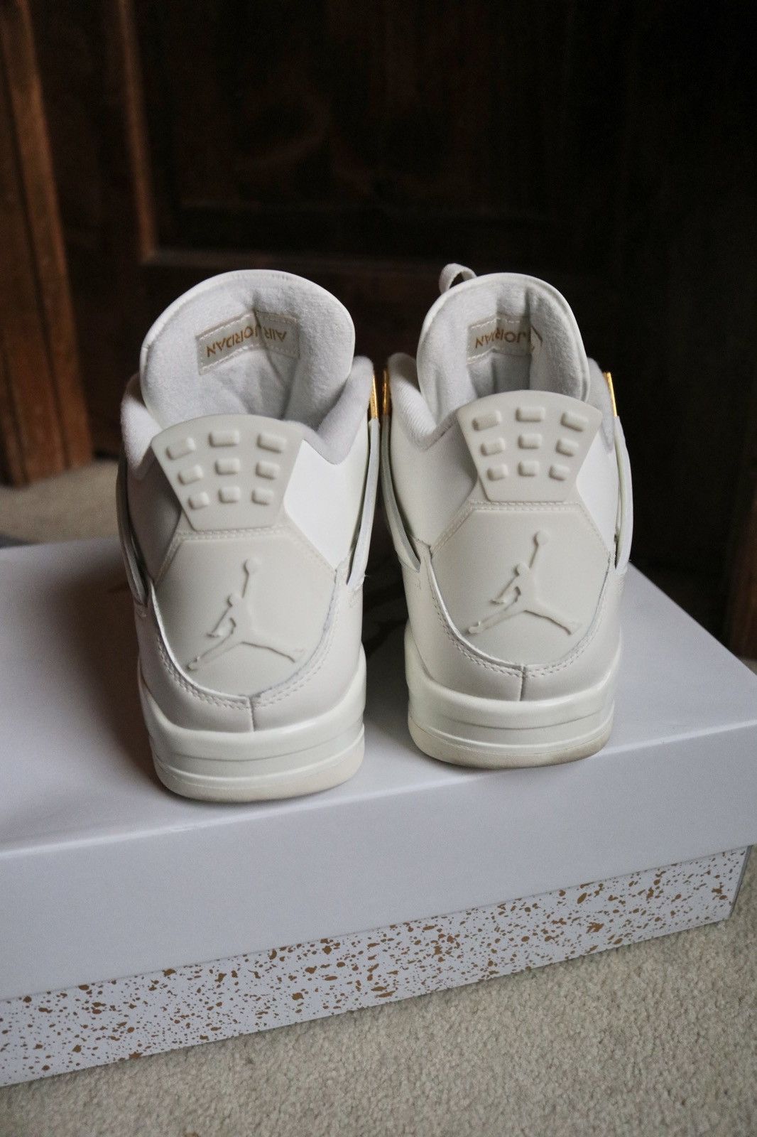 Jordan Brand WMNS Jordan 4 Retro 'Metallic Gold' Size US 10 / EU 43 - 6 Thumbnail
