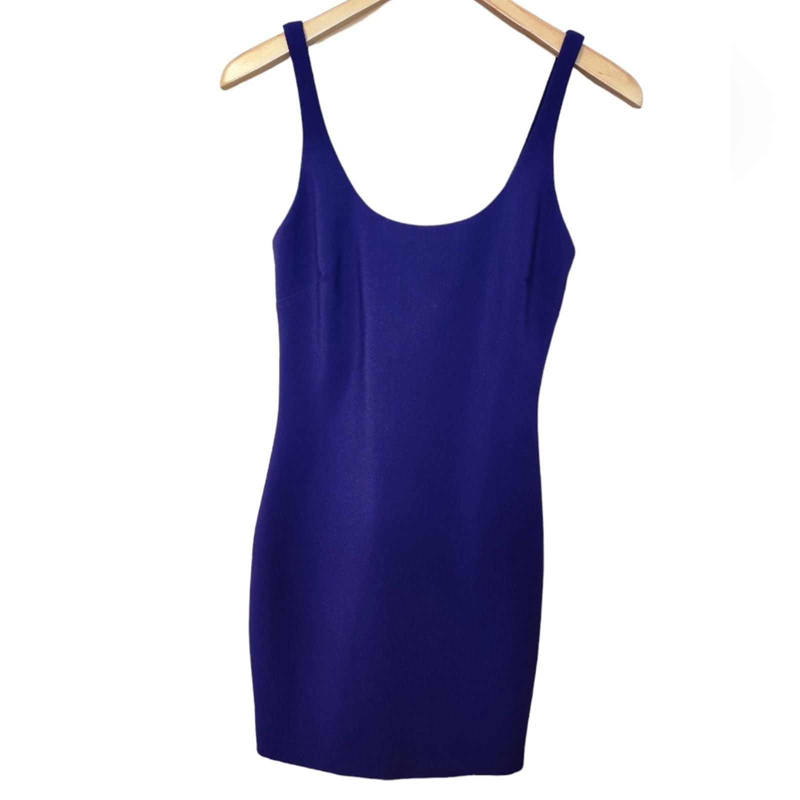 LIKELY Likely Houston Purple Bodycon scoopneck mini dress 4 Size S / US 4 / IT 40 - 5 Thumbnail
