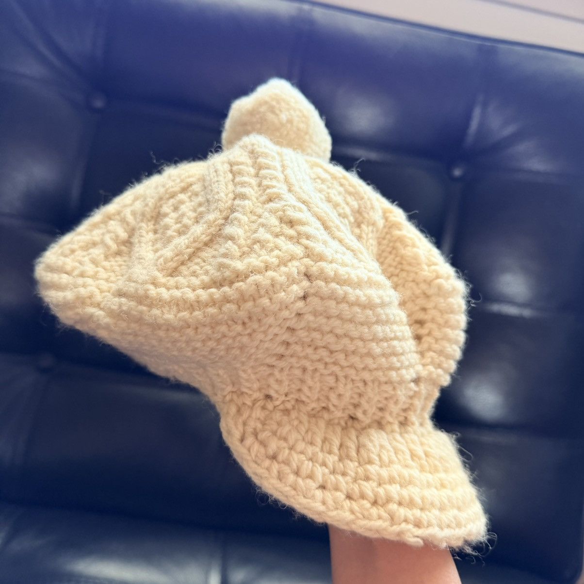 Other John Molloy Donegal Wool Knit Newsboy Hat Cream Ireland Size ONE SIZE - 7 Thumbnail