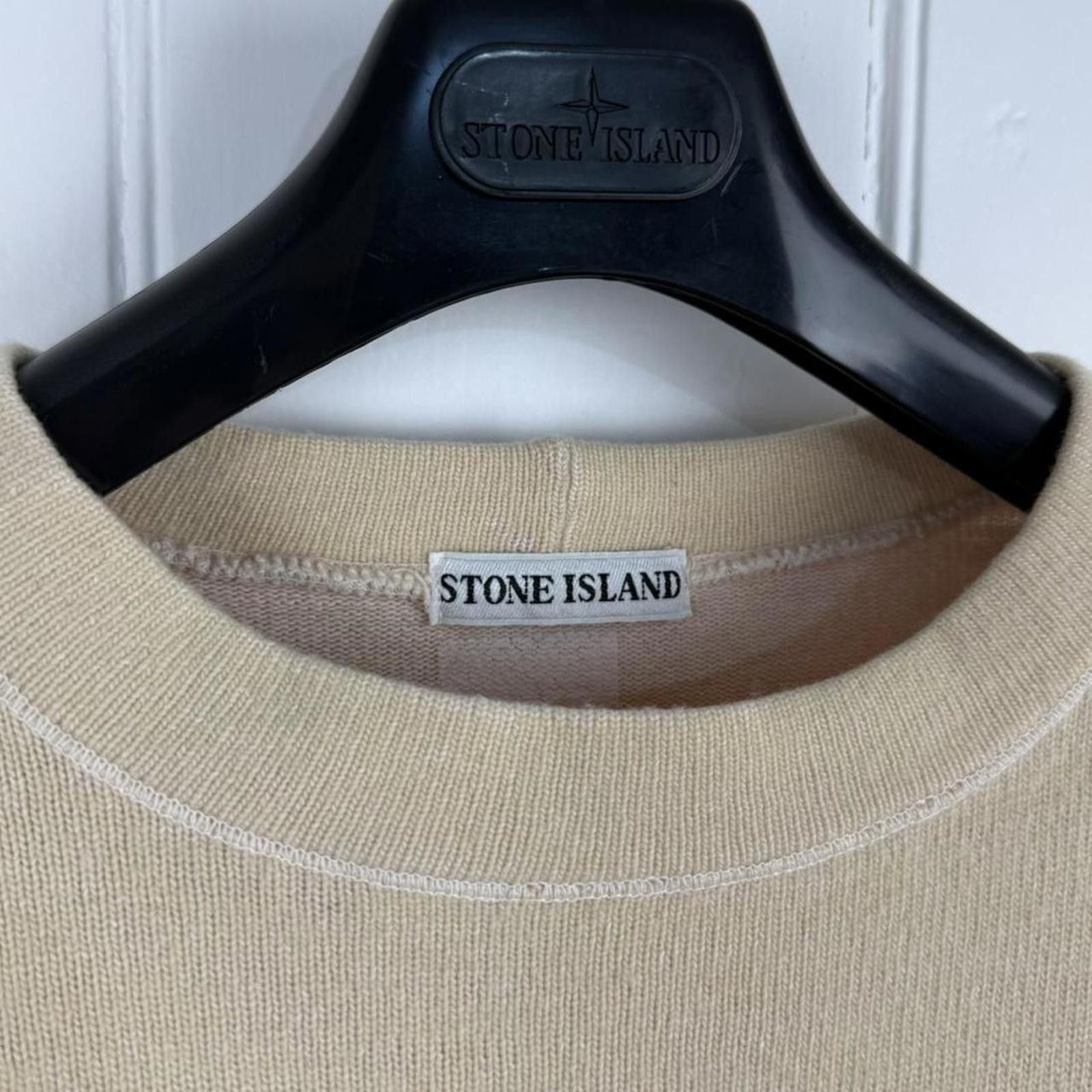 Stone Island 1980’s Stone Island Wool Jumper Size US XL / EU 56 / 4 - 4 Thumbnail