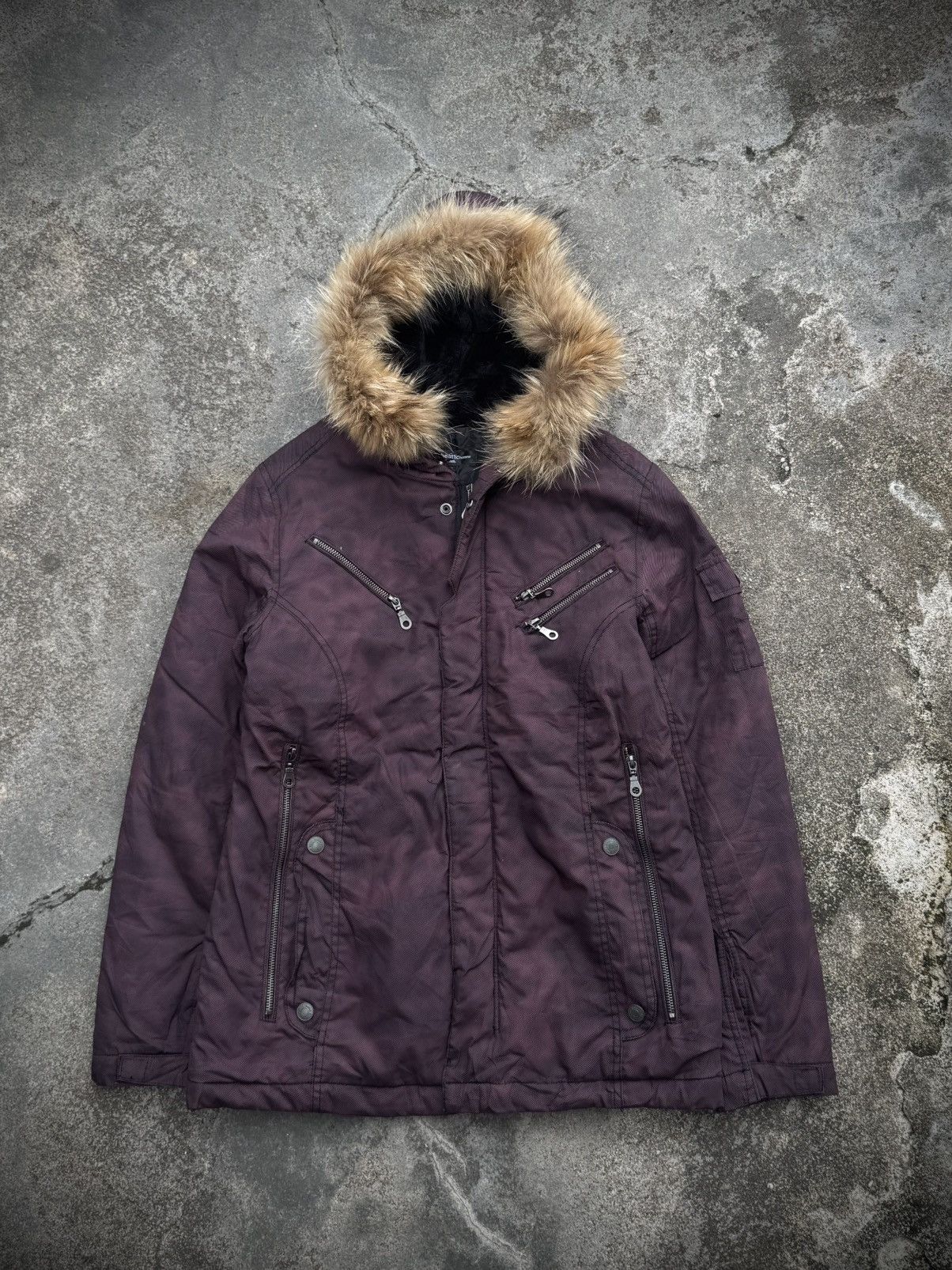 14th Addiction Faux fur jacket hoodie intheattic style lgb ifsix Size US M / EU 48-50 / 2 - 1 Thumbnail