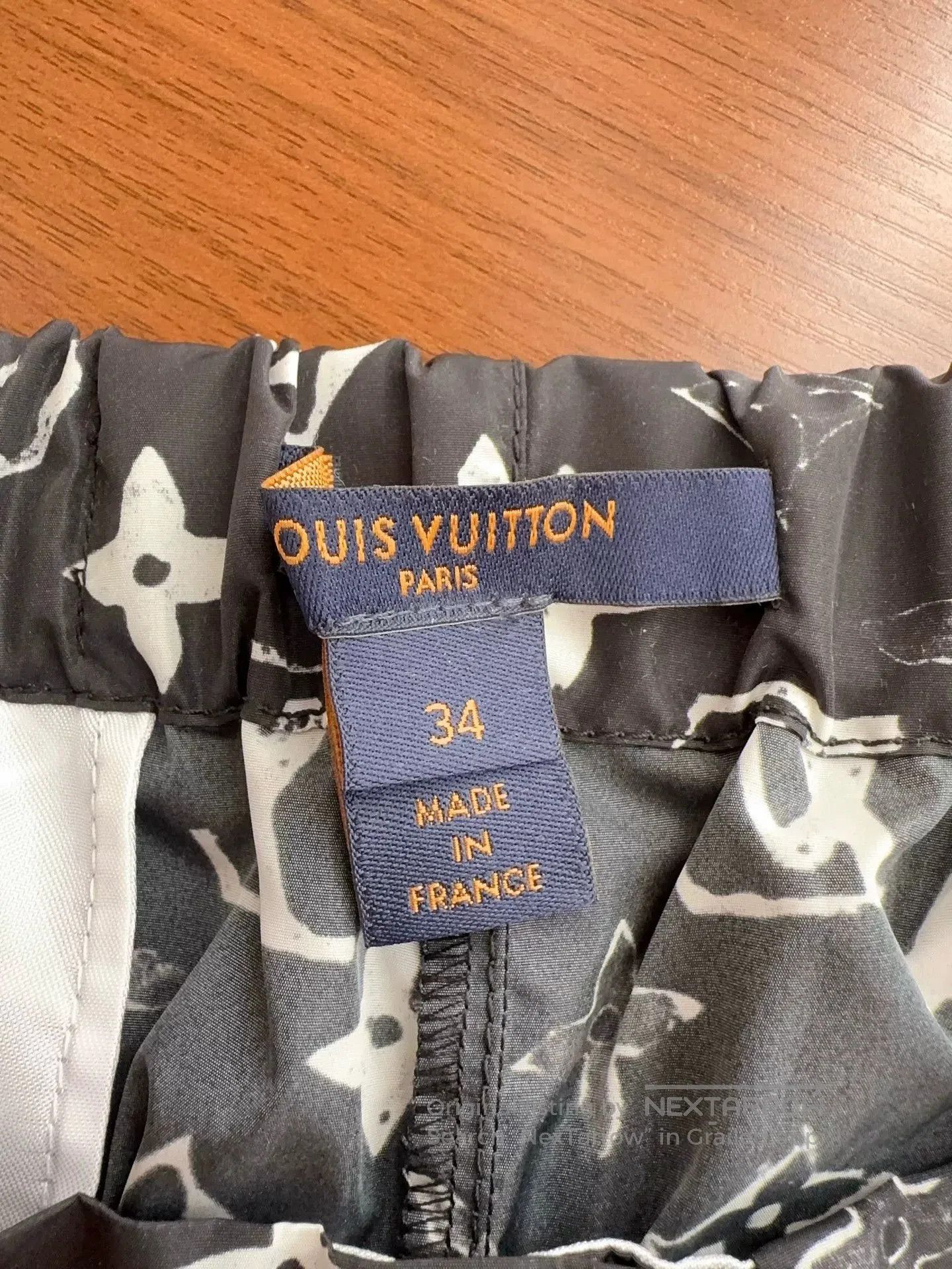 Louis Vuitton LV Black Monogram Print Casual Shorts. Size US 34 / EU 50 - 8 Thumbnail