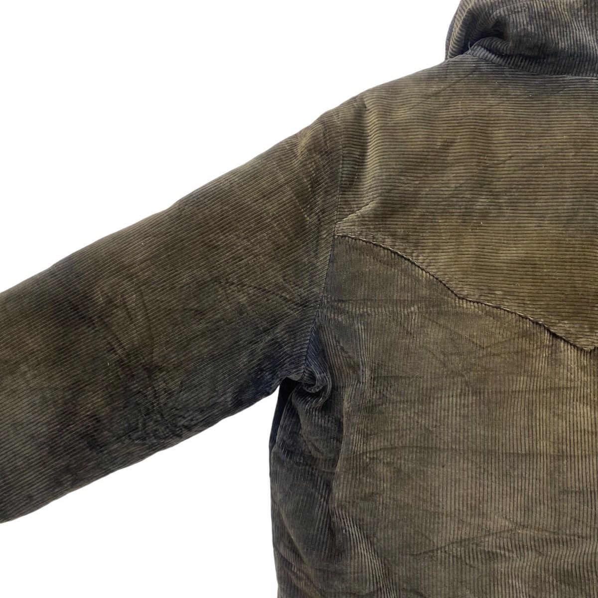 Vintage Vintage Powderhorn Mountaineering Corduroy Goose Down Jacket Size US L / EU 52-54 / 3 - 17 Thumbnail