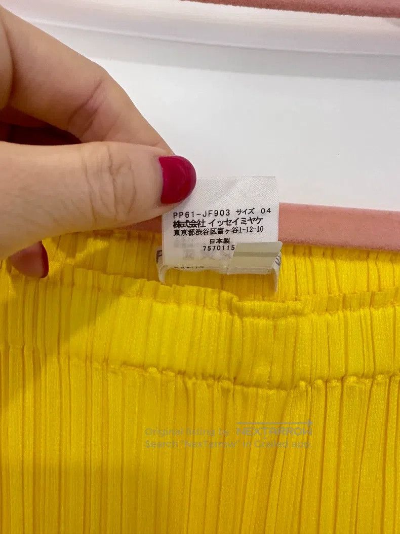 Issey Miyake Issey Miyake Yellow Leggings Size 26" / US 2 / IT 38 - 3 Thumbnail