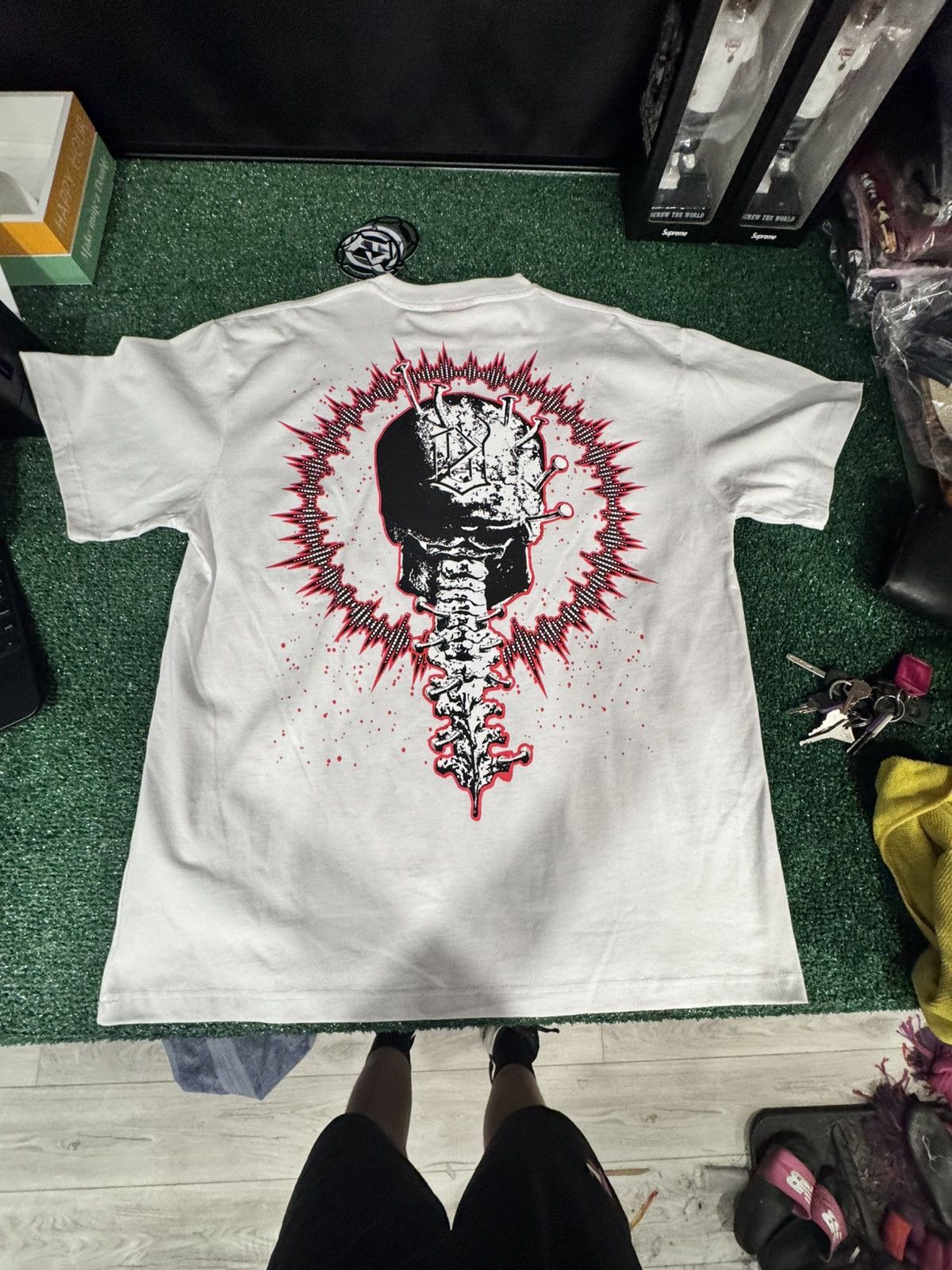 Other Evil vice t-shirt dual hit graphic Size US XL / EU 56 / 4 - 2 Thumbnail