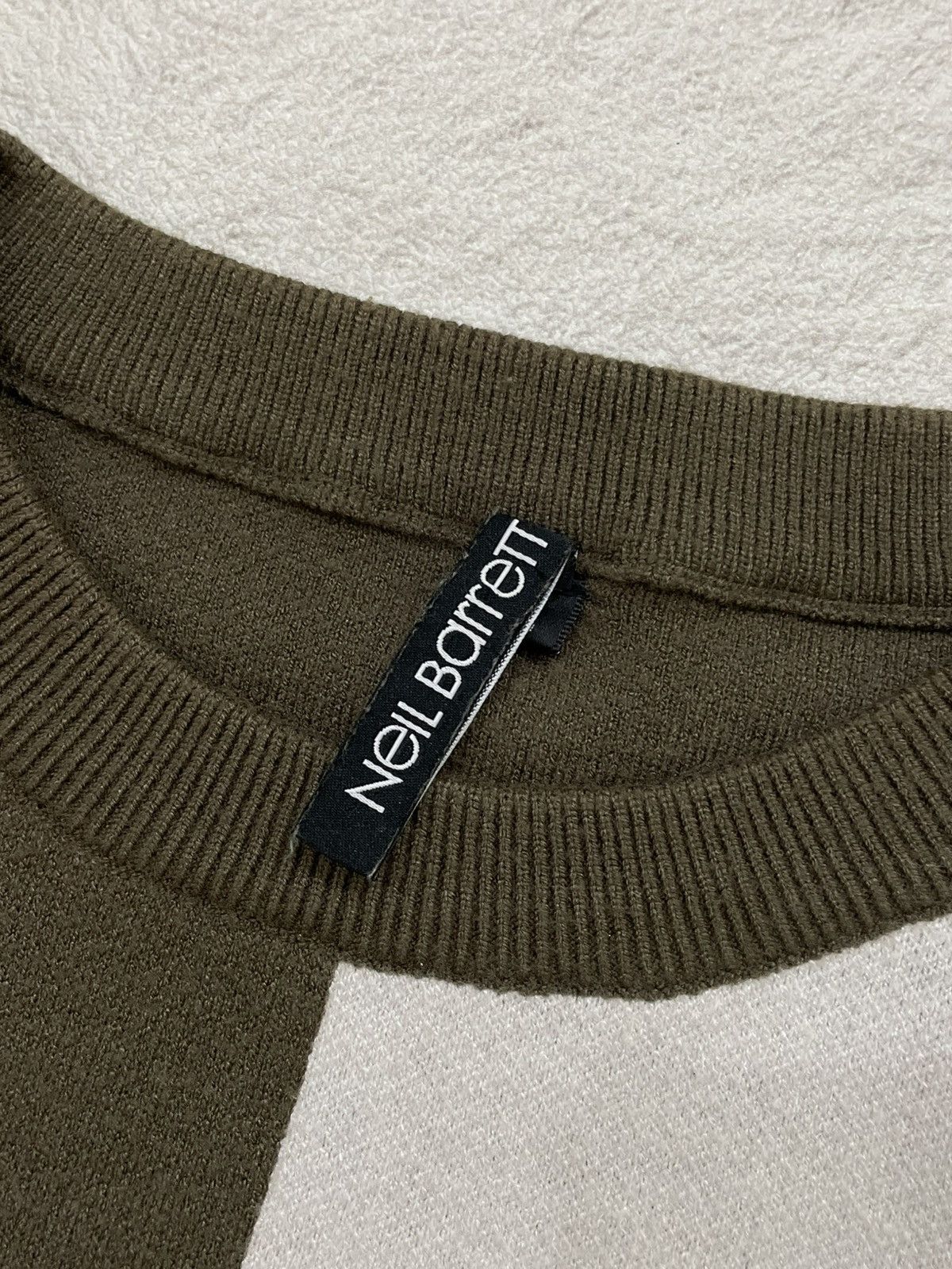Neil Barrett Neil Barrett Vintage KOLOR Lightning Bolt Knit Sweater Size US L / EU 52-54 / 3 - 4 Thumbnail