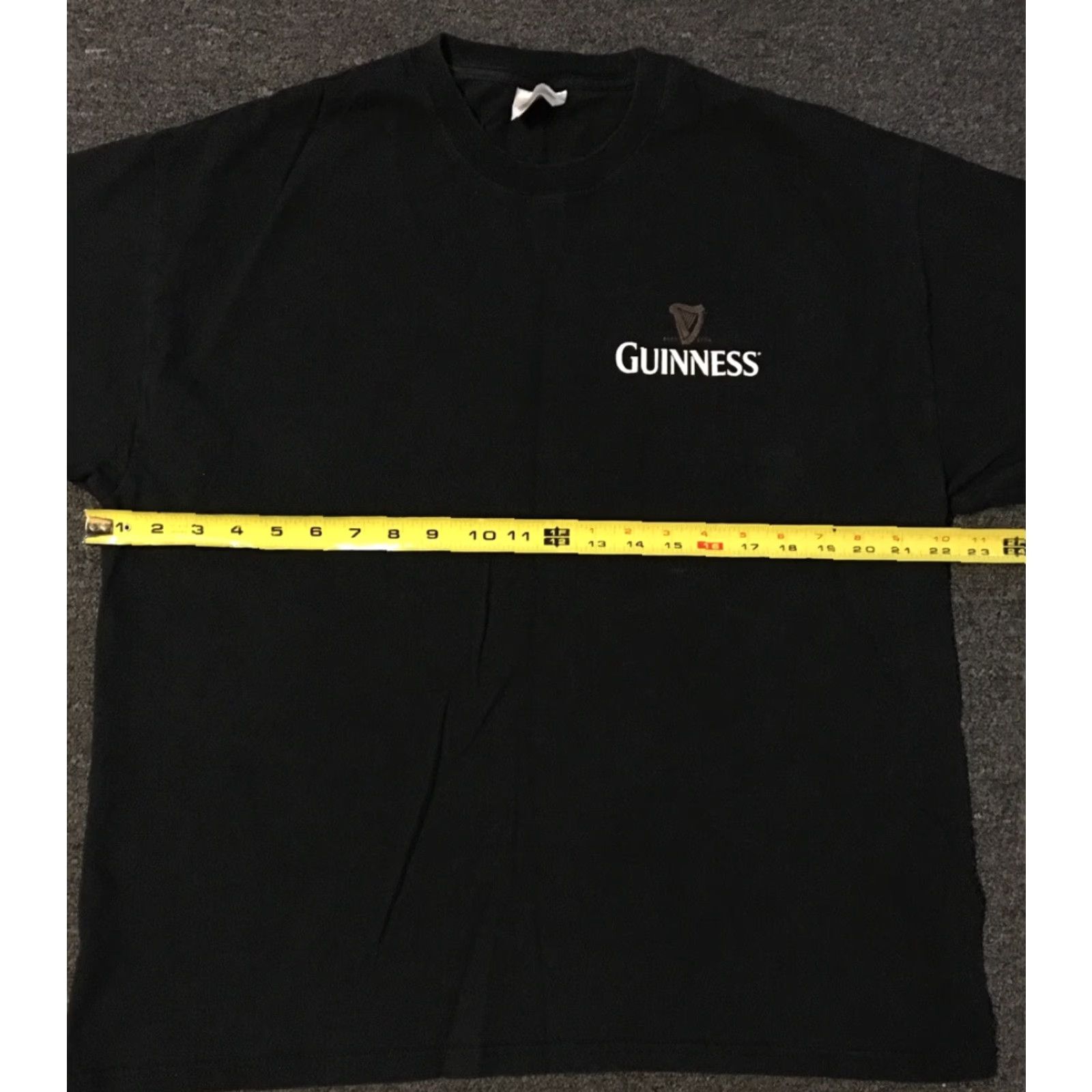 Vintage VINTAGE Guinness Halloween Darkness Reigns Promo Shirt L Black 90s Funny Bar Size US L / EU 52-54 / 3 - 7 Thumbnail