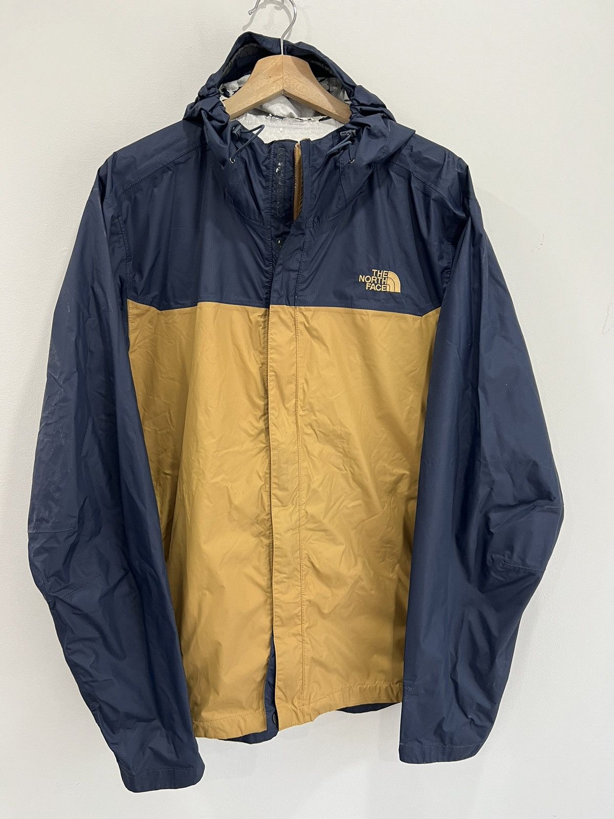 The North Face × Vintage North Face Two Tone Light Jacket Windbreaker Size US XL / EU 56 / 4 - 1 Thumbnail
