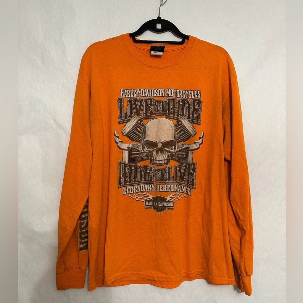 Harley Davidson Harley-Davidson Long Sleeve Tee Six Bends Florida Large Size US L / EU 52-54 / 3 - 11 Thumbnail