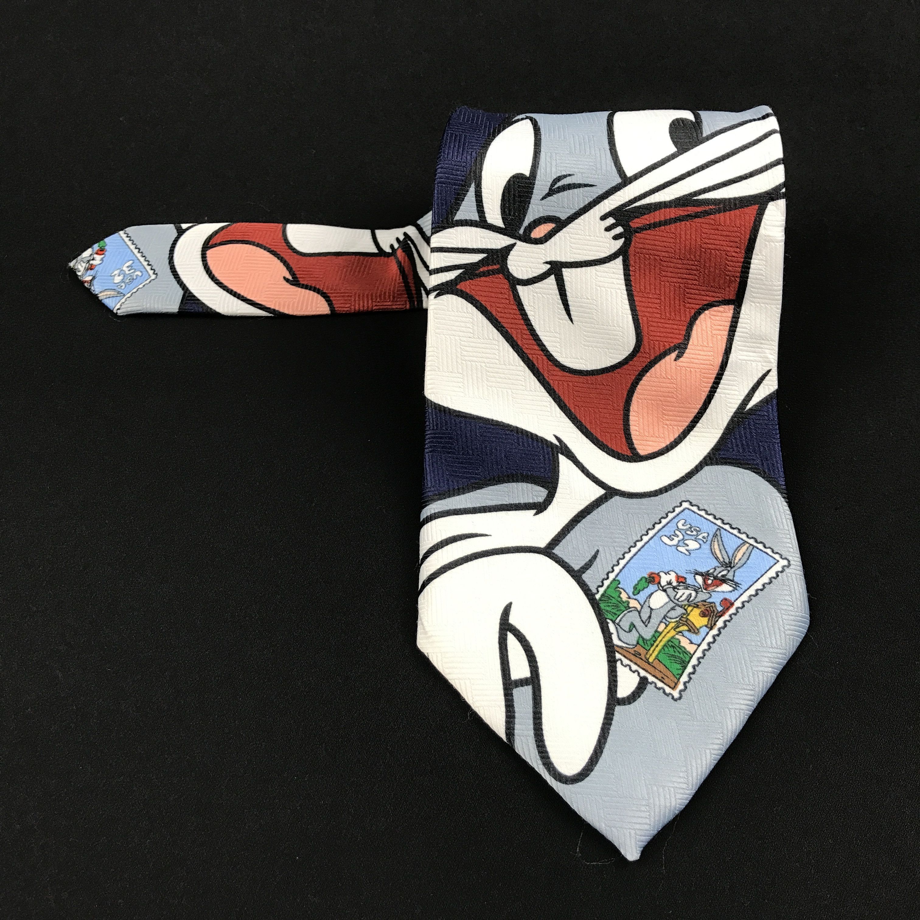 Designer × Vintage Vintage Looney Tunes 100% Polyester Necktie Size ONE SIZE - 1 Thumbnail